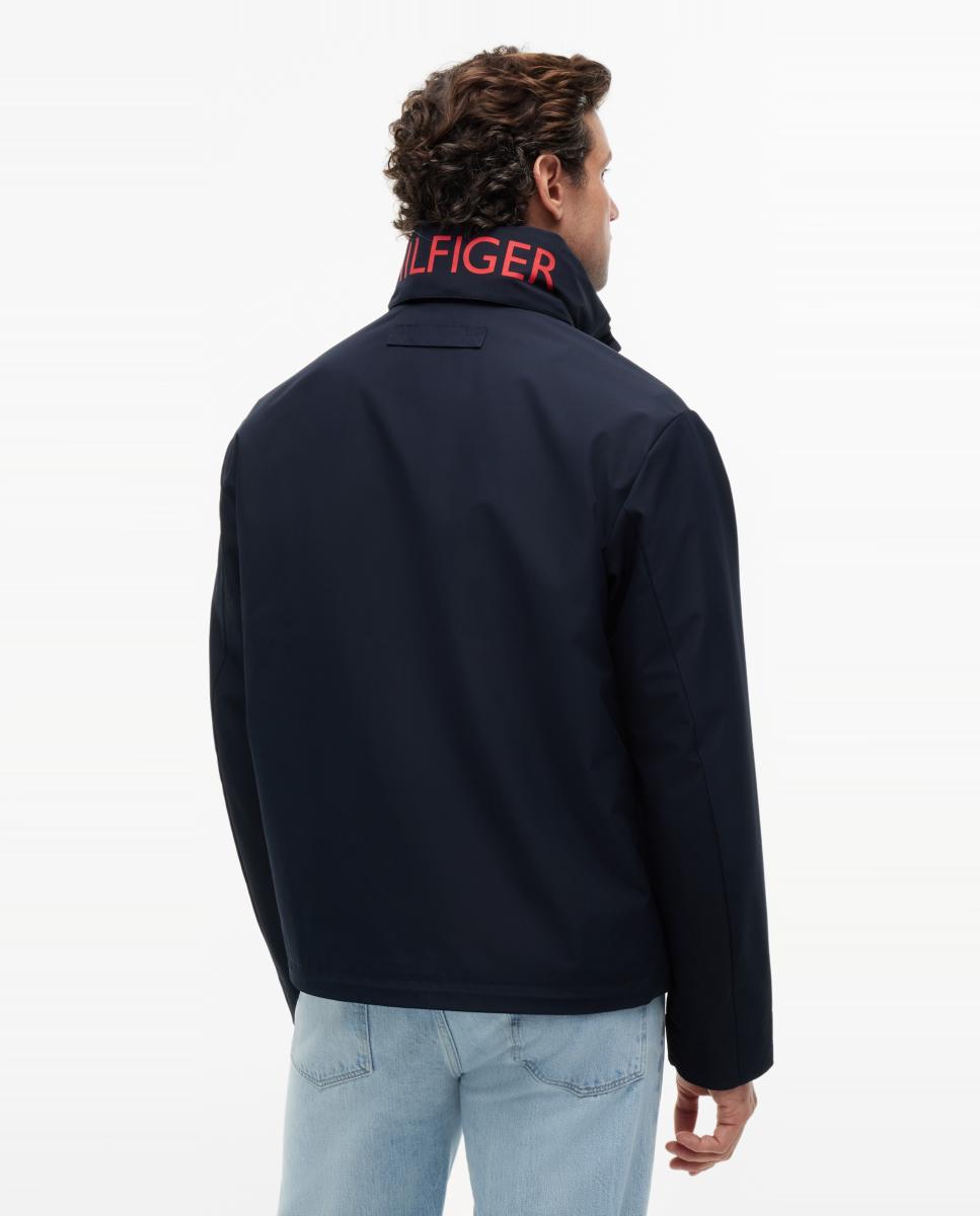 Chaqueta tipo regatta impermeable de caballero - Tommy Hilfiger - Azul marino Azul marino-4