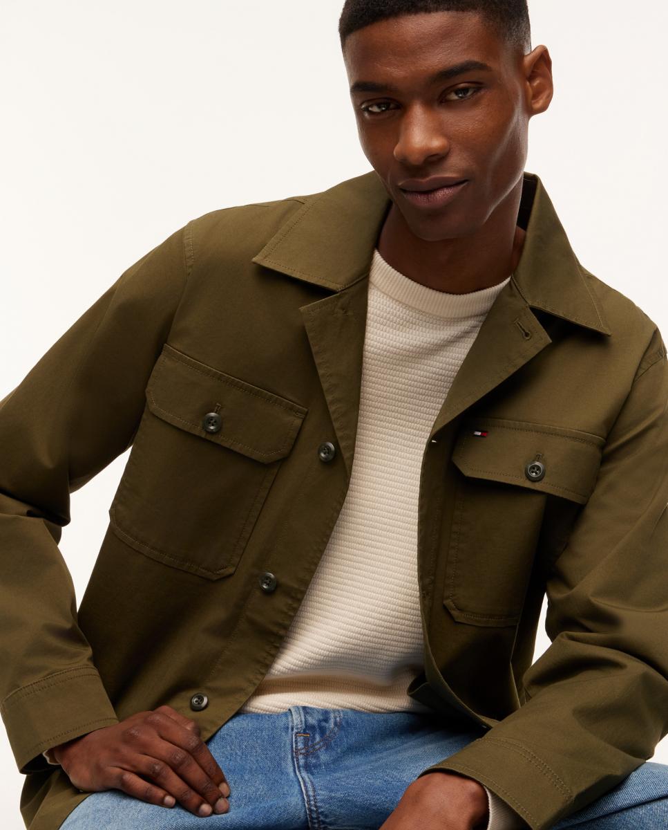 Casaco Tipo Sobrecamisa Verde-militar-3