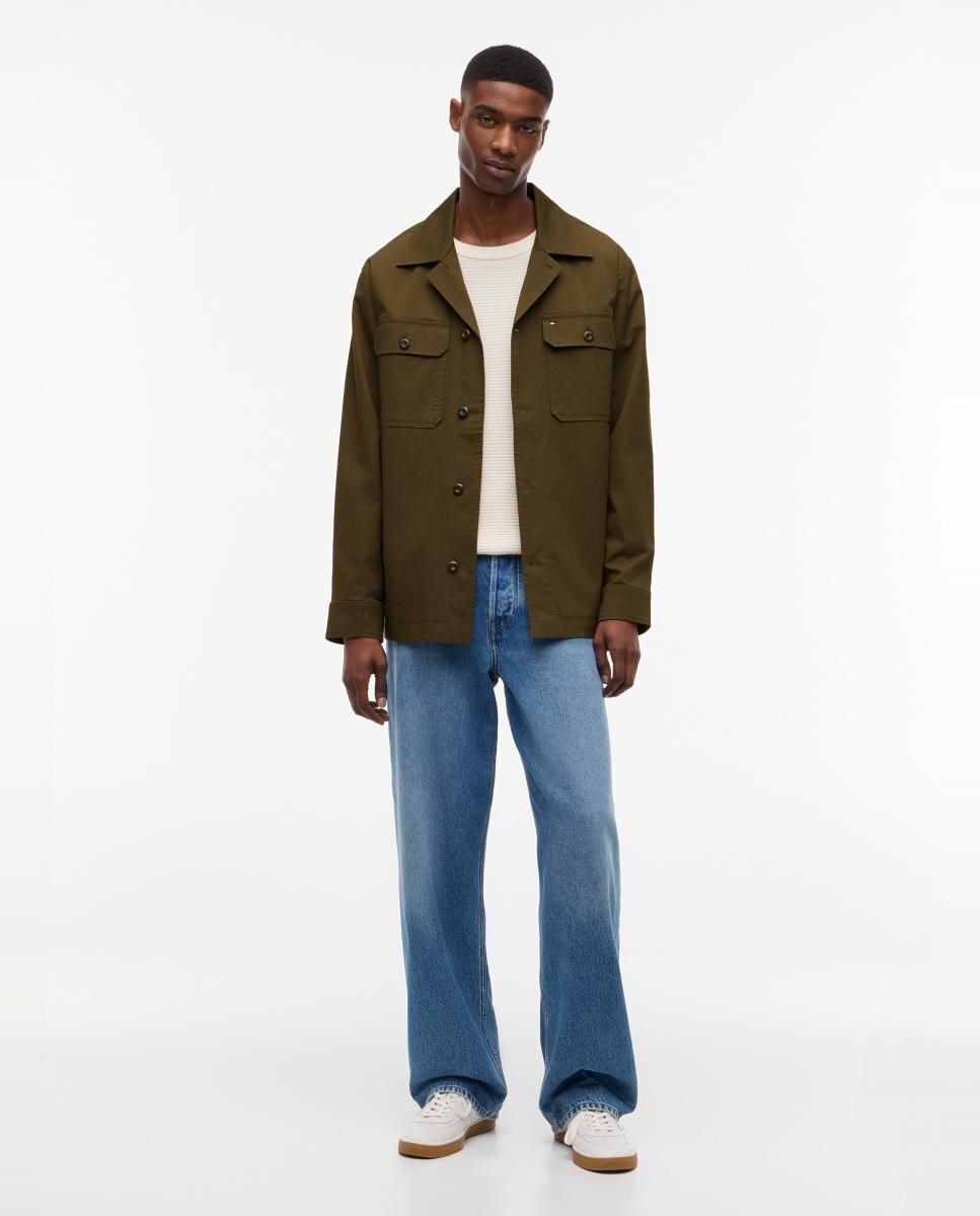 Casaco Tipo Sobrecamisa Verde-militar-8