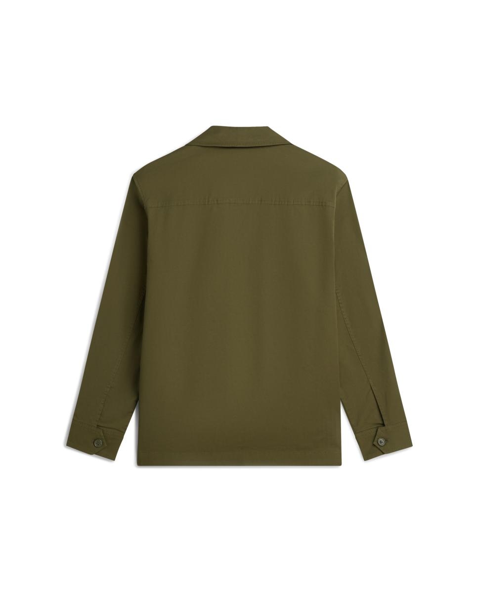 Casaco Tipo Sobrecamisa Verde-militar-5