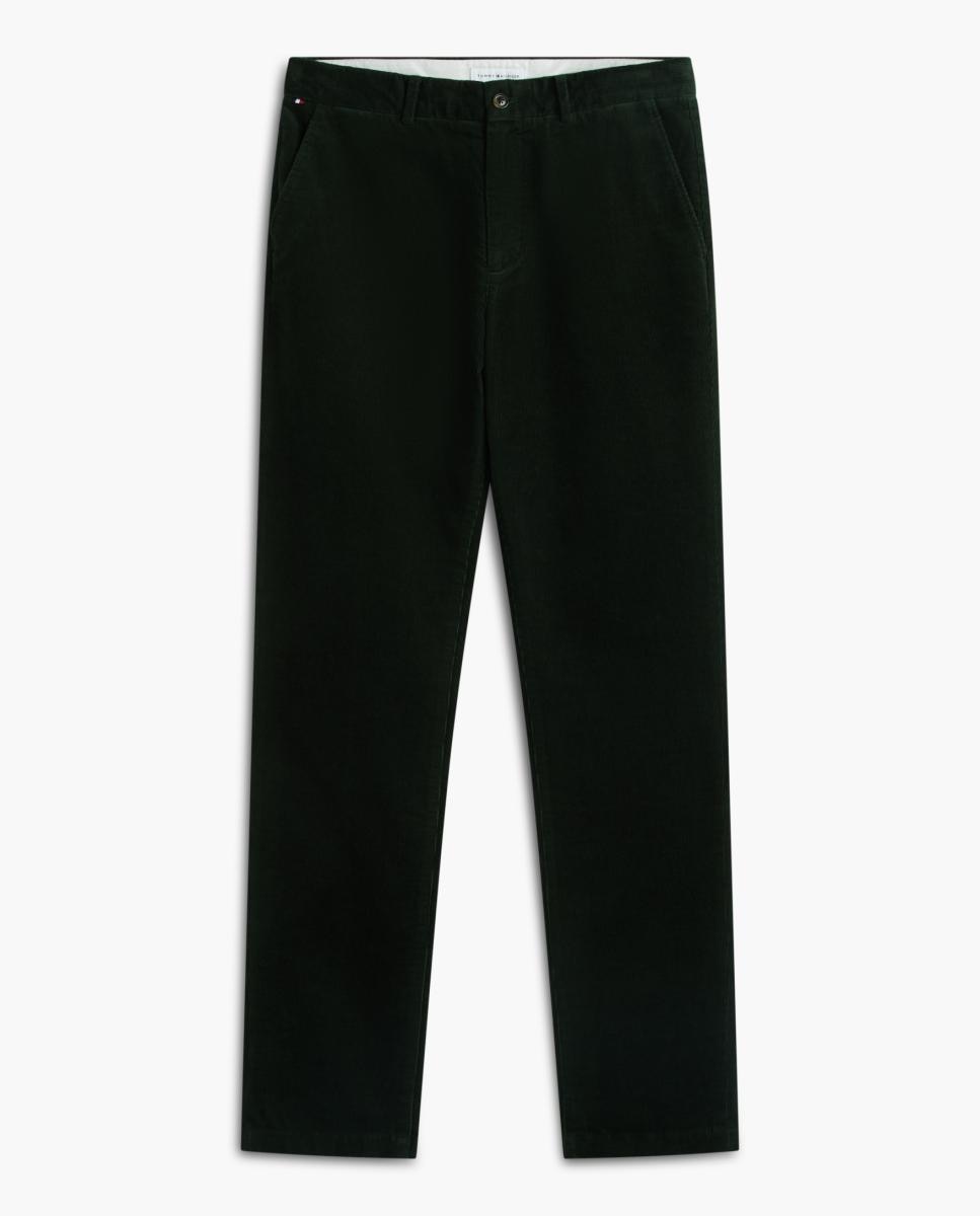 Pantalón tipo chino de caballero de pana fit Denton - Tommy Hilfiger - Verde Verde-5