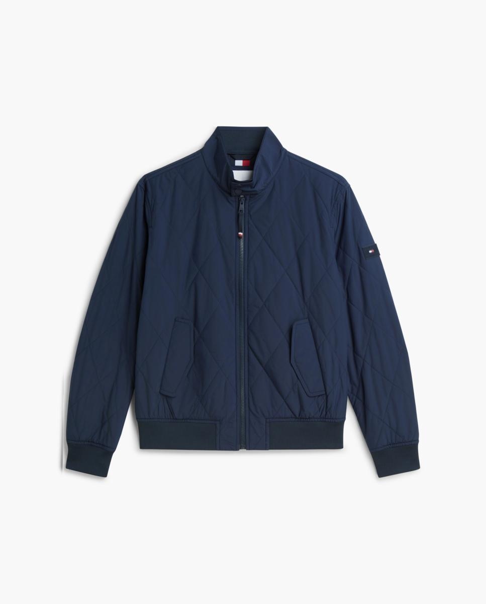Cazadora de caballero Harrington acolchada - Tommy Hilfiger - Azul marino Azul marino-5