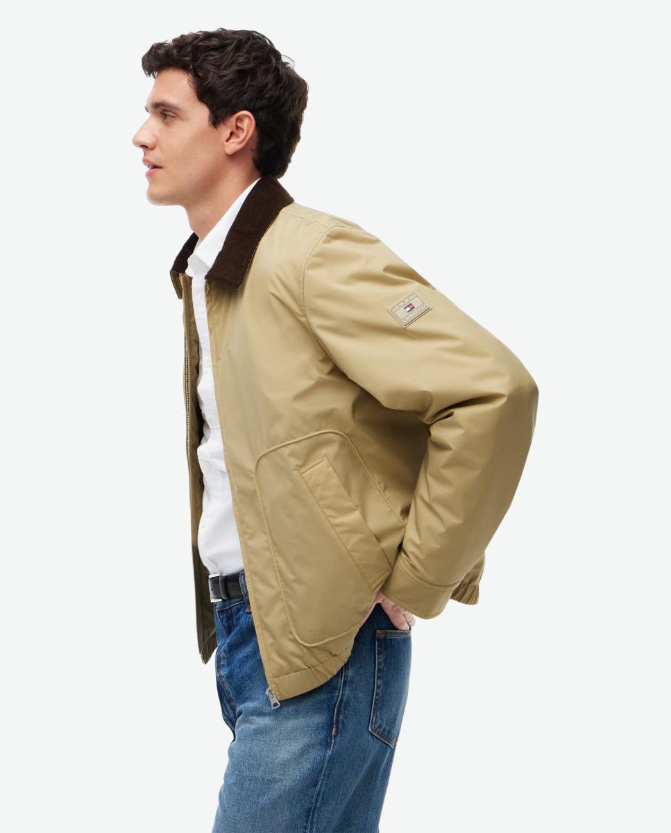 Cazadora acolchada de caballero lisa - Tommy Hilfiger - Beige Beige-3