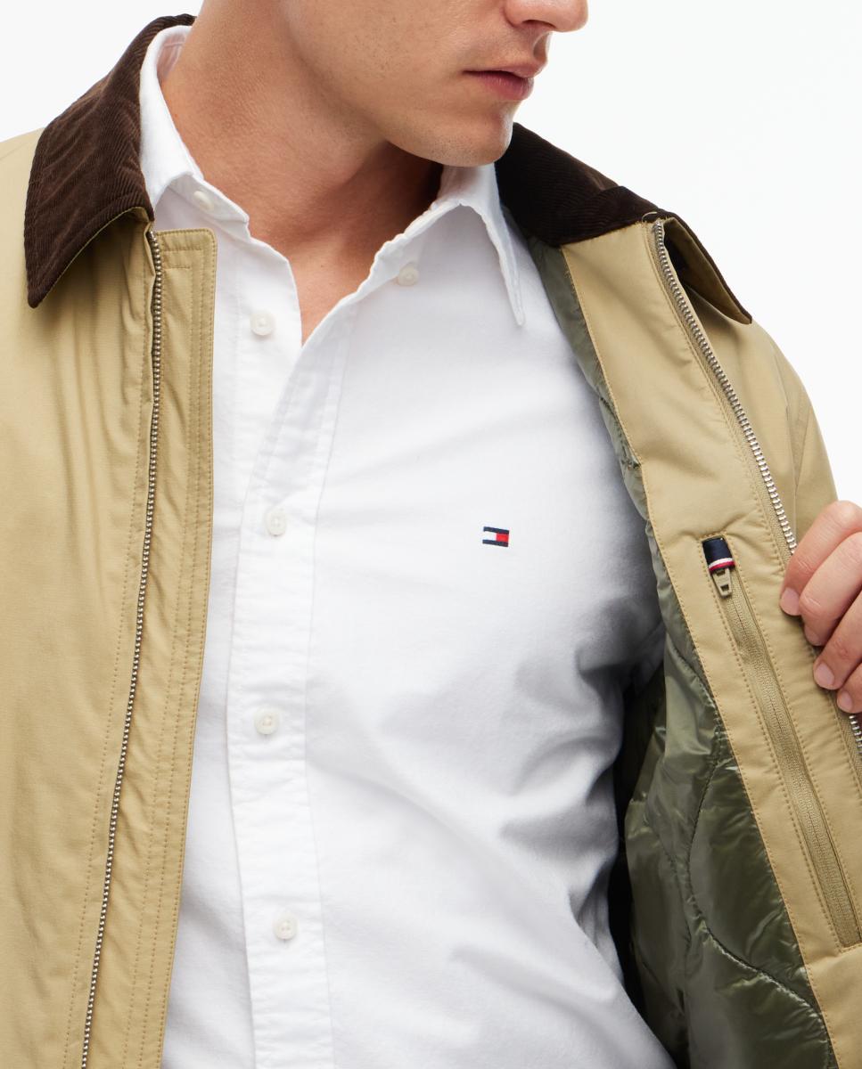 Cazadora acolchada de caballero lisa - Tommy Hilfiger - Beige Beige-4