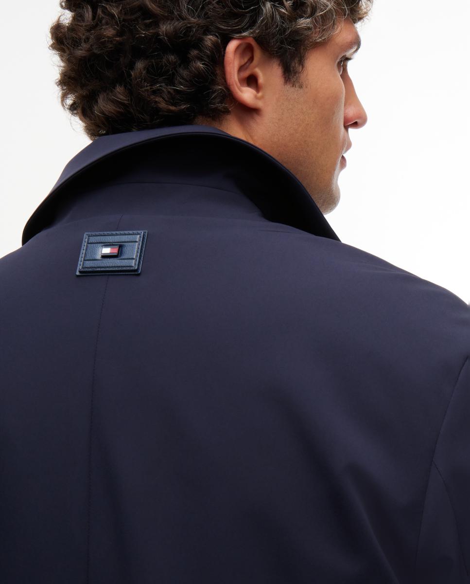 Blusão Acolchoado Liso Azul-marinho-5