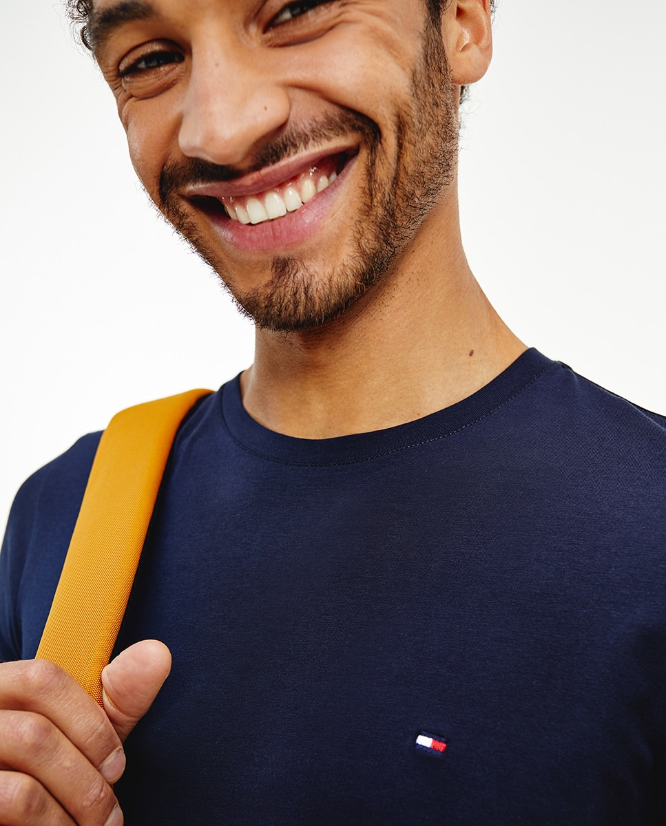 Camisola de homem com manga comprida Azul-marinho-3