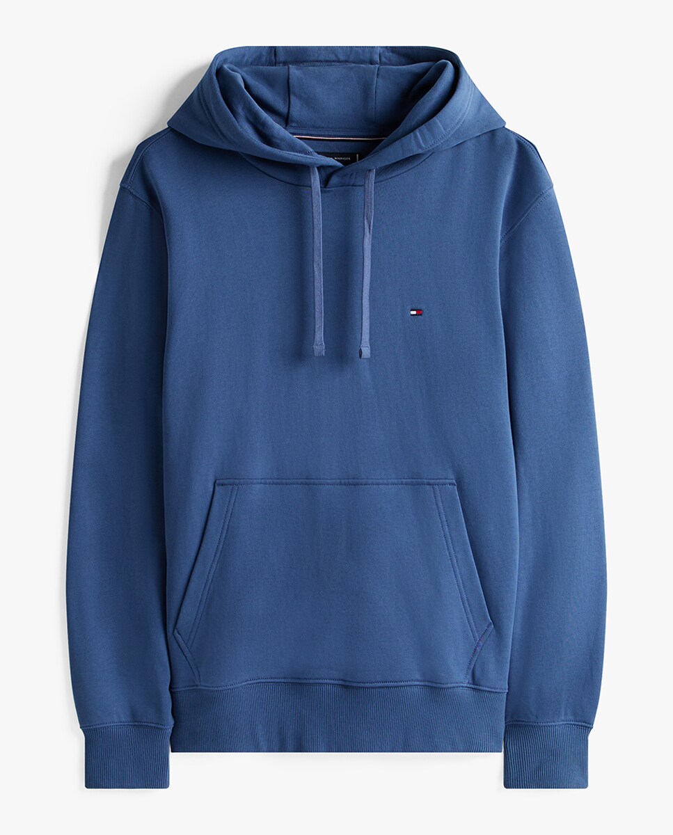 Sweatshirt Essential com Capuz Azul-índigo-4