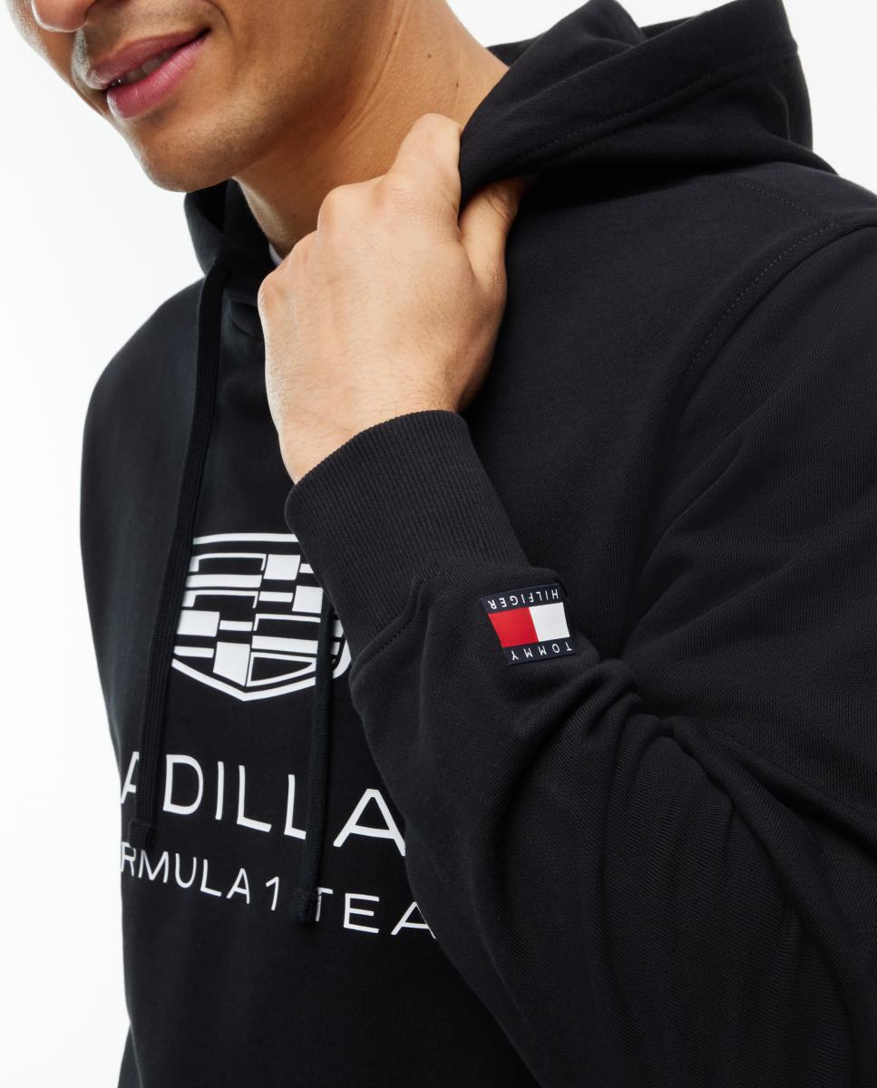 Sweatshirt com Capuz Cápsula Cadillac Preto-3