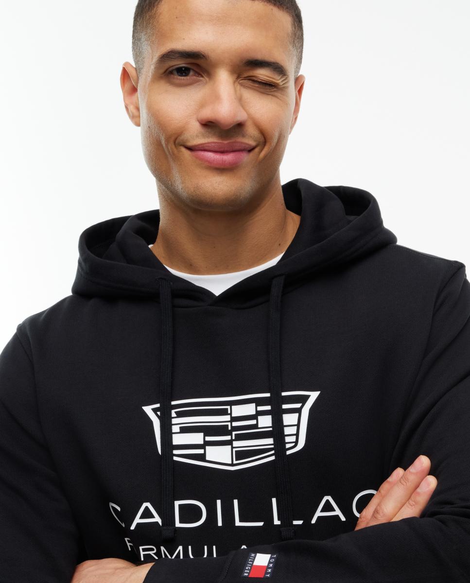 Sweatshirt com Capuz Cápsula Cadillac Preto-4