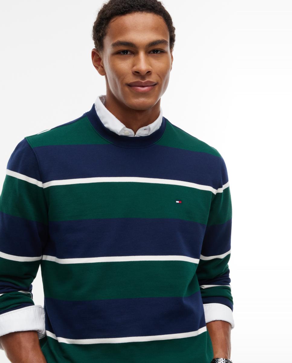 Sweatshirt com Gola Redonda e Estampado Multicolor-3