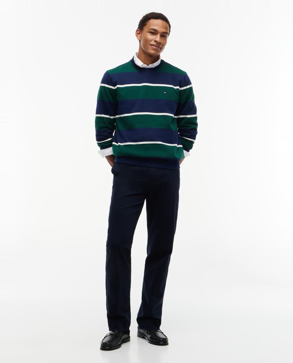 Sweatshirt com Gola Redonda e Estampado Multicolor-5