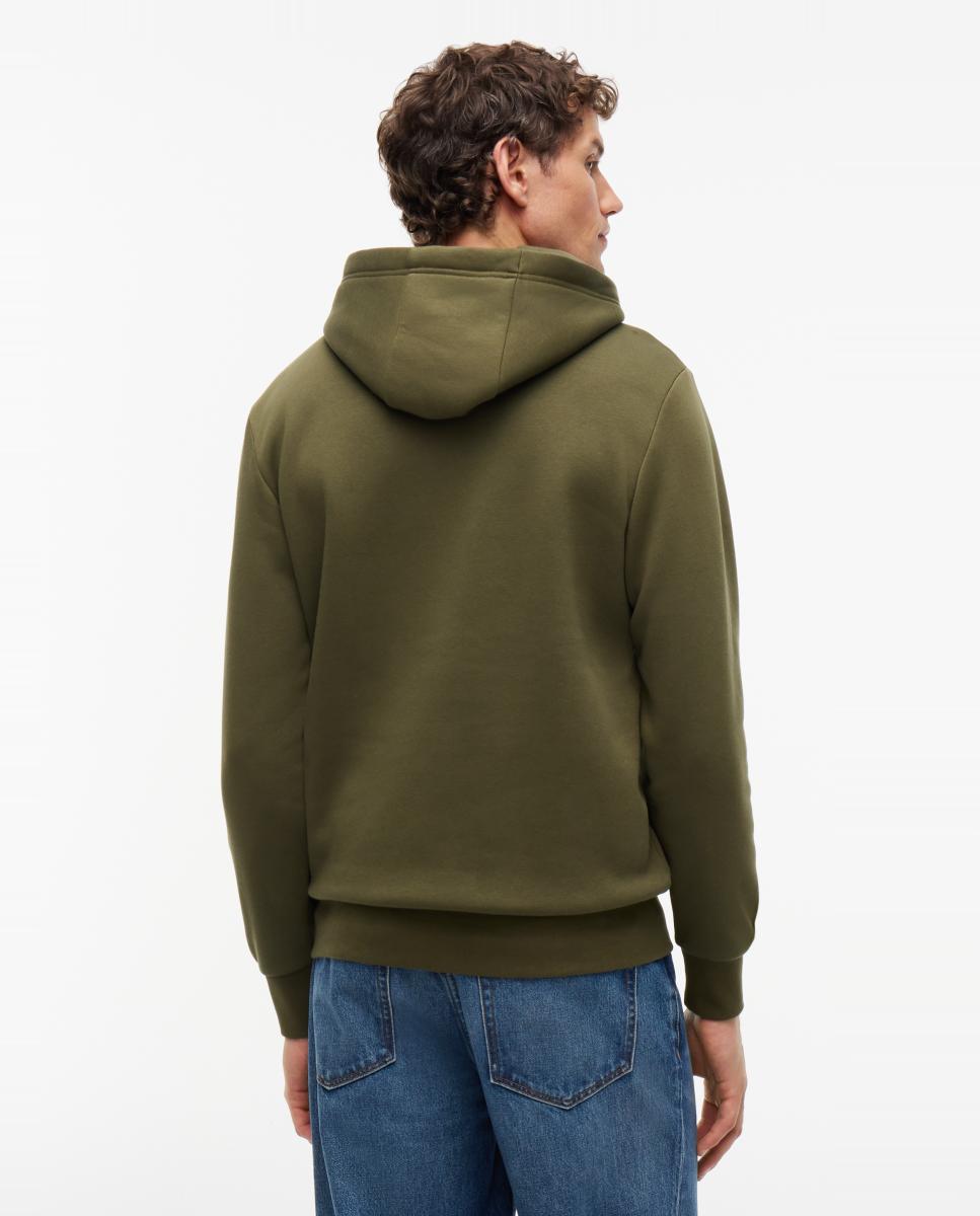 Sweatshirt Lisa com Capuz Verde-2