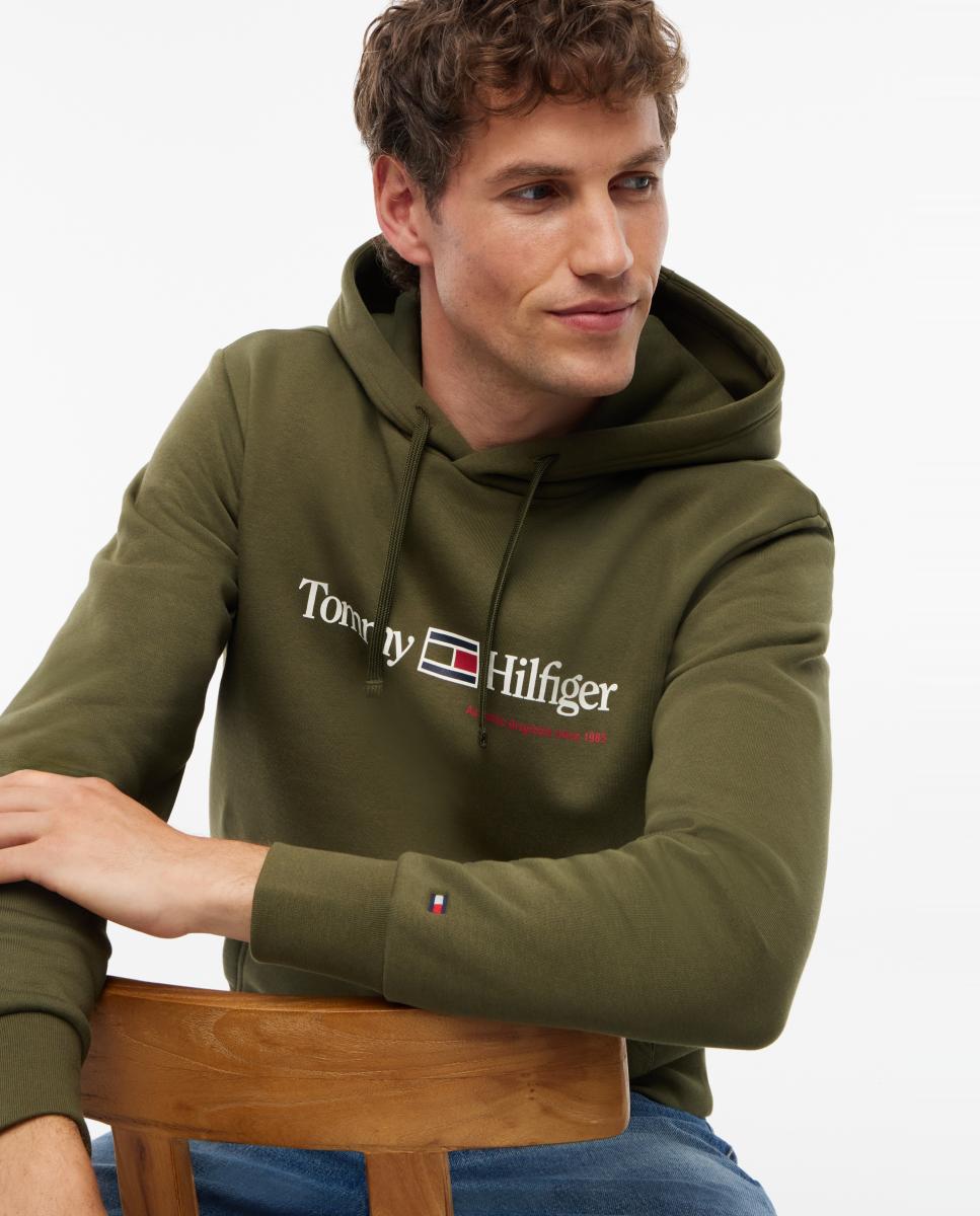 Sweatshirt Lisa com Capuz Verde-3