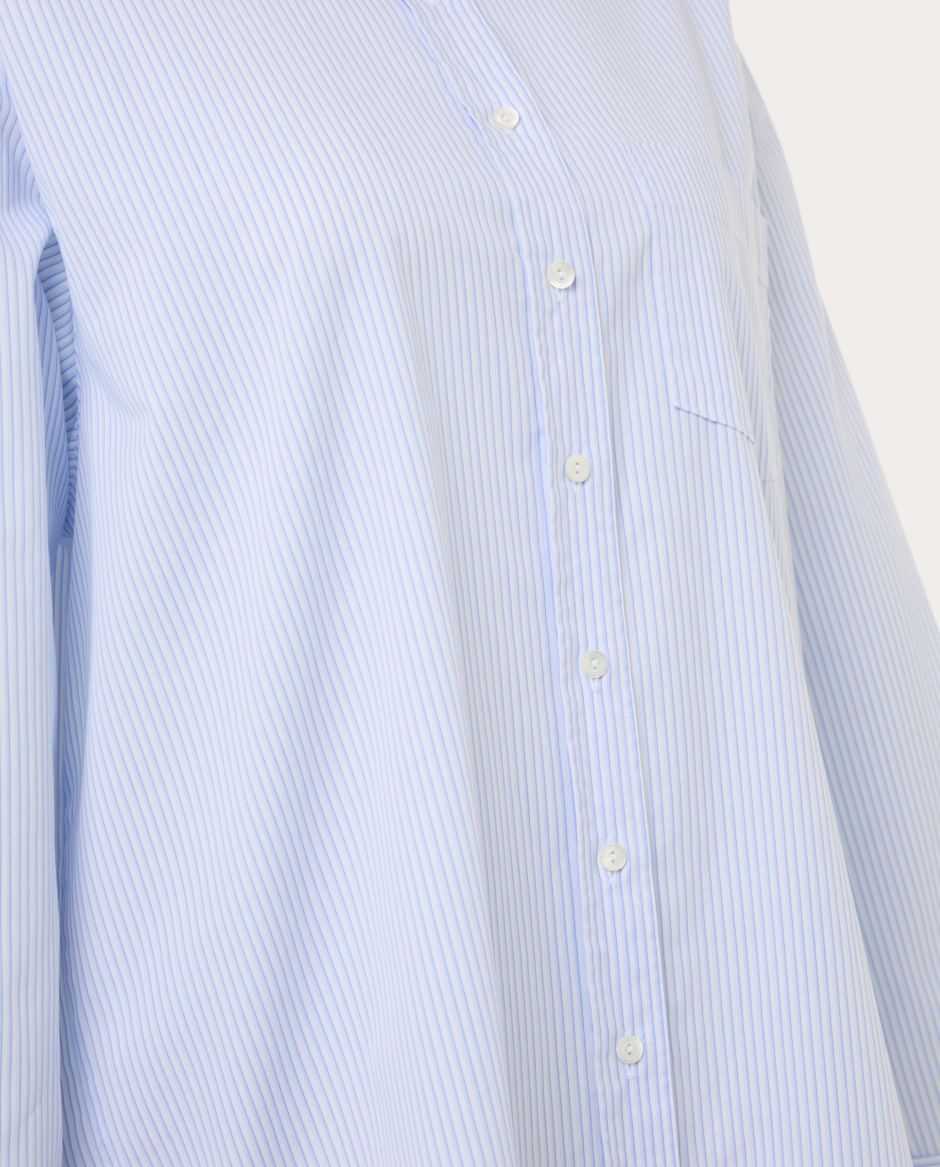 Camisa Camela de Algodão Azul-3