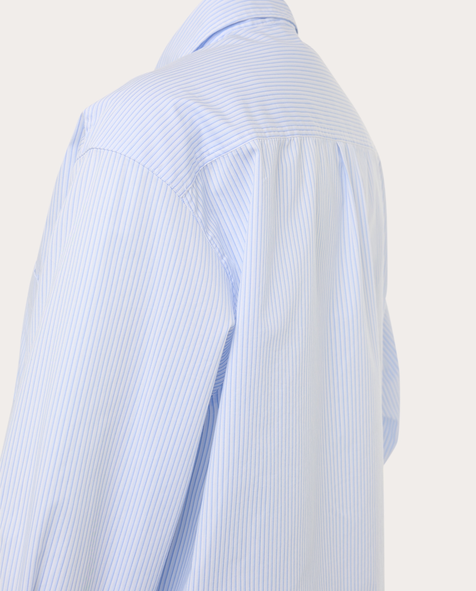 Camisa Camela de Algodão Azul-5