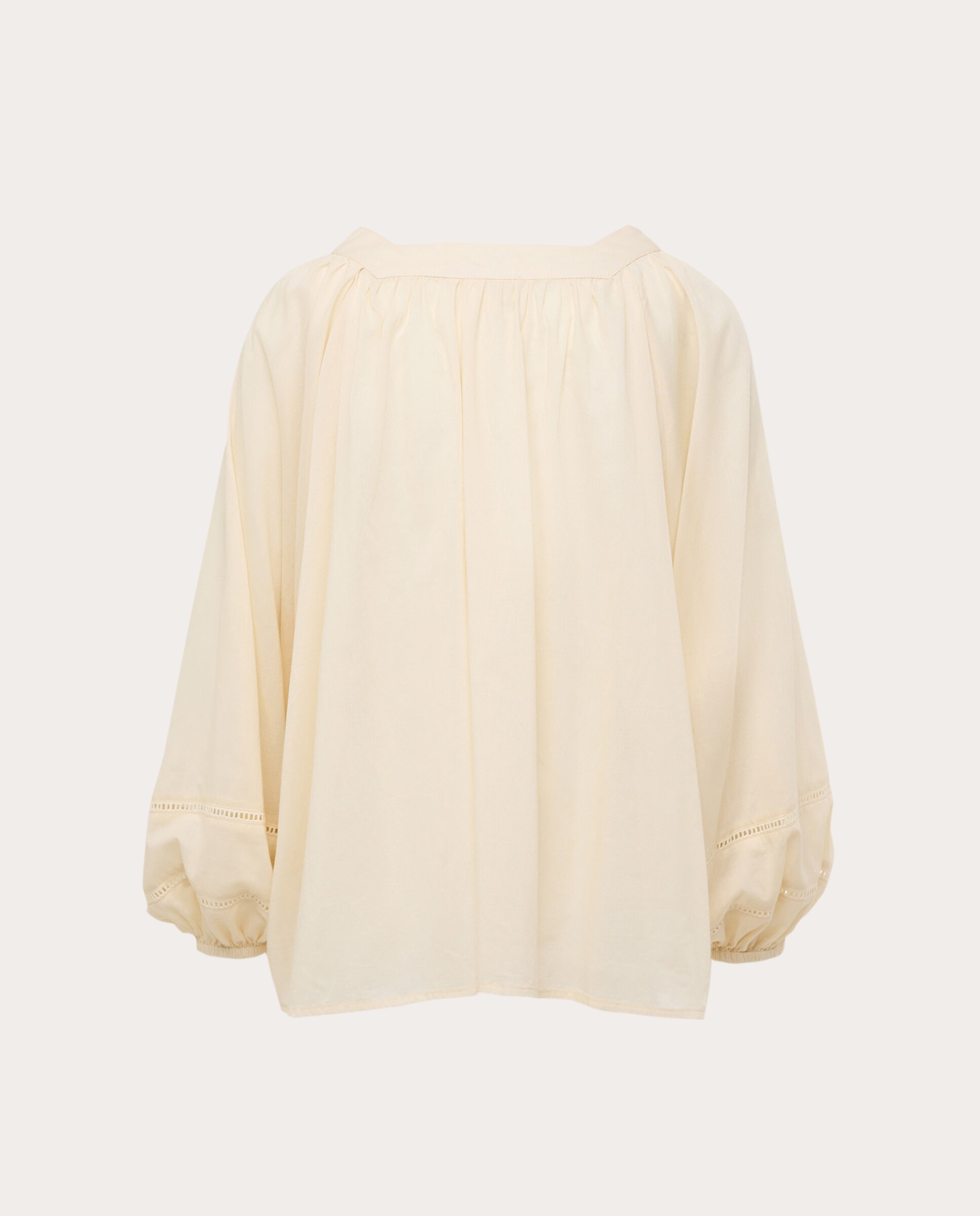 Blusa de algodão Creme-2