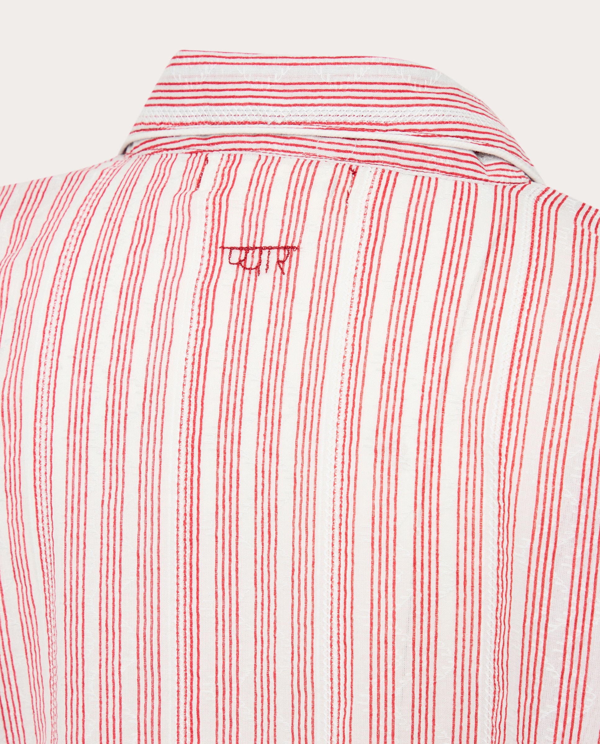 Camisa Dada de Algodão Grená-4
