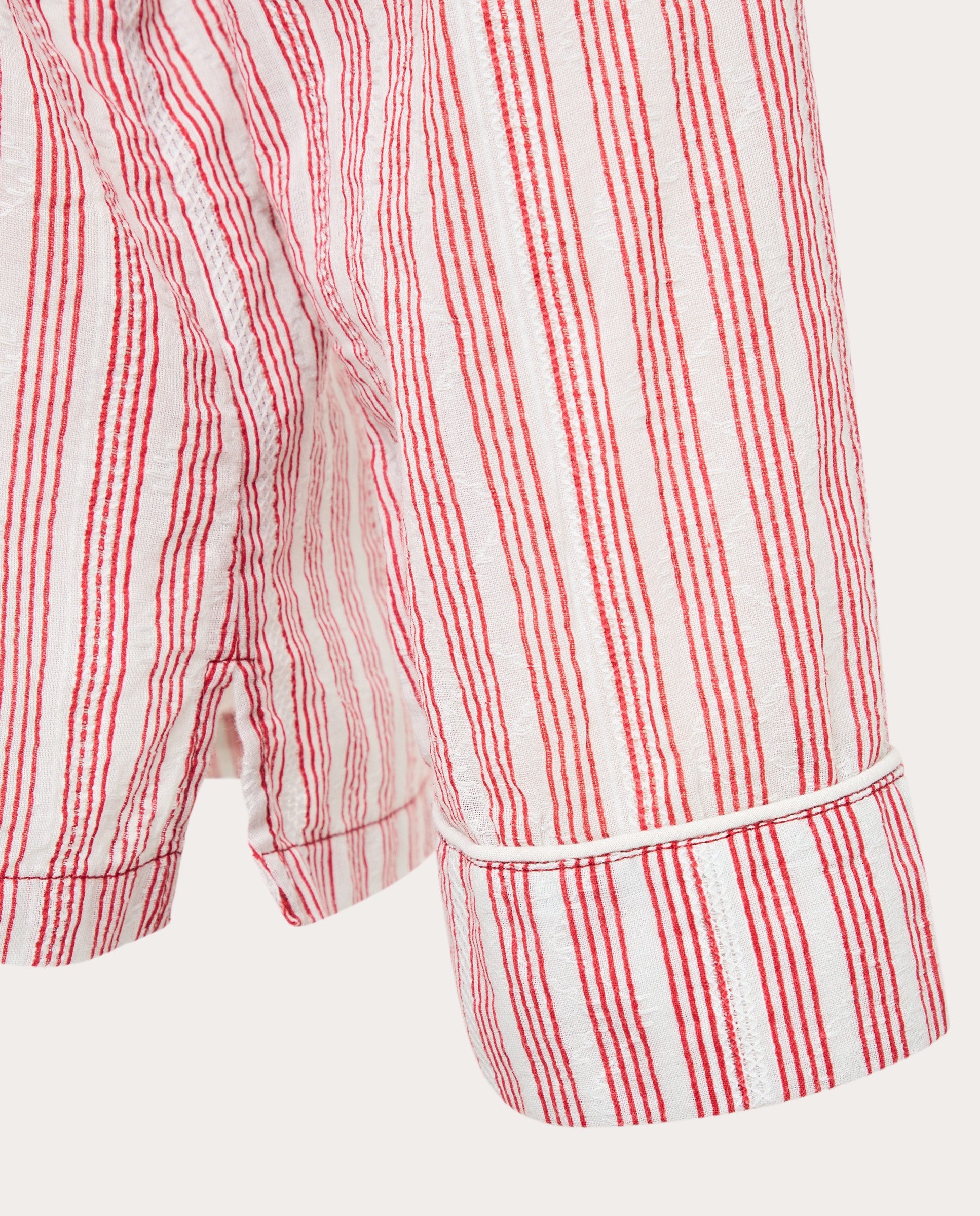 Camisa Dada de Algodão Grená-5