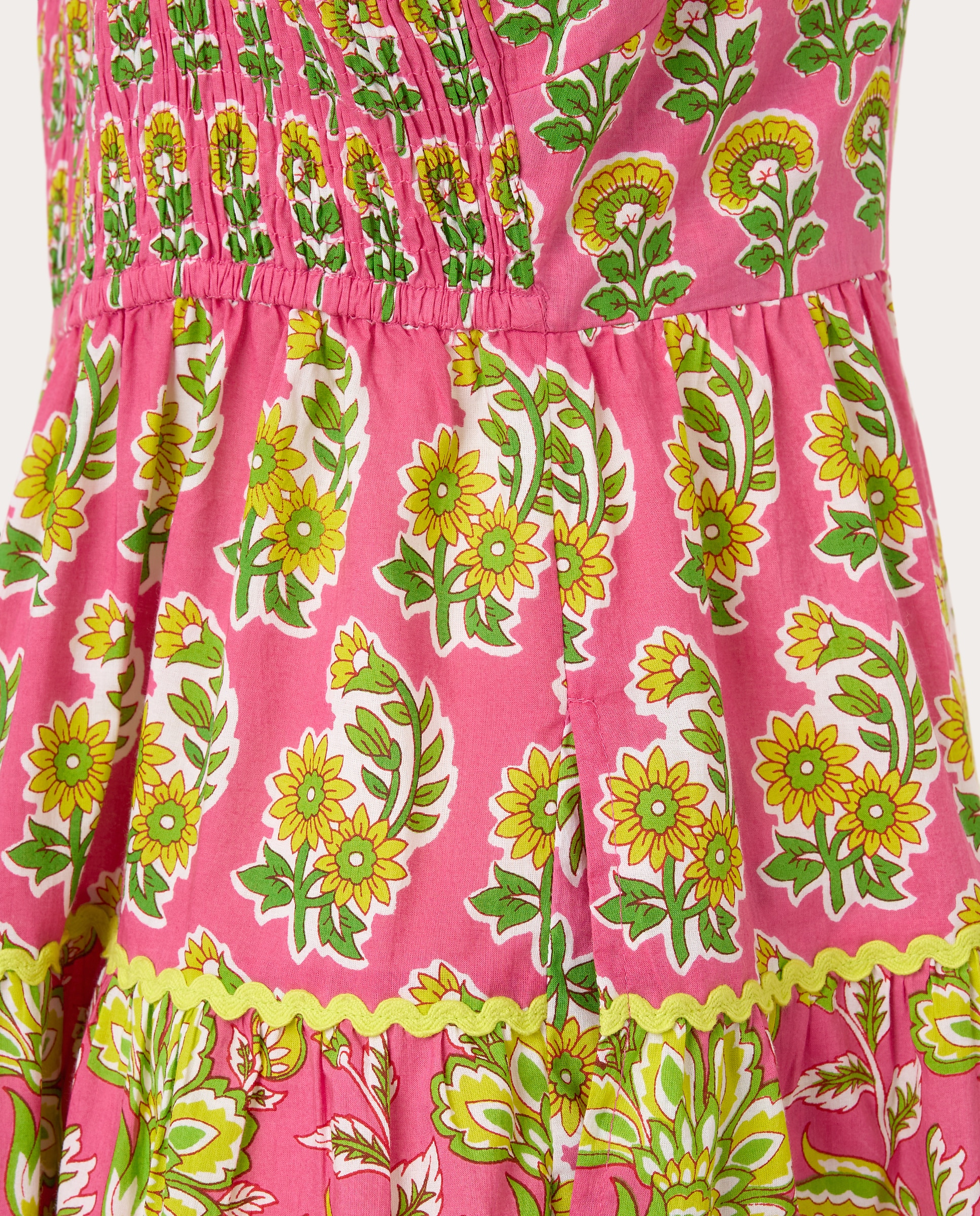 Vestido Midi Xanthe de Algodão Multicolor-3