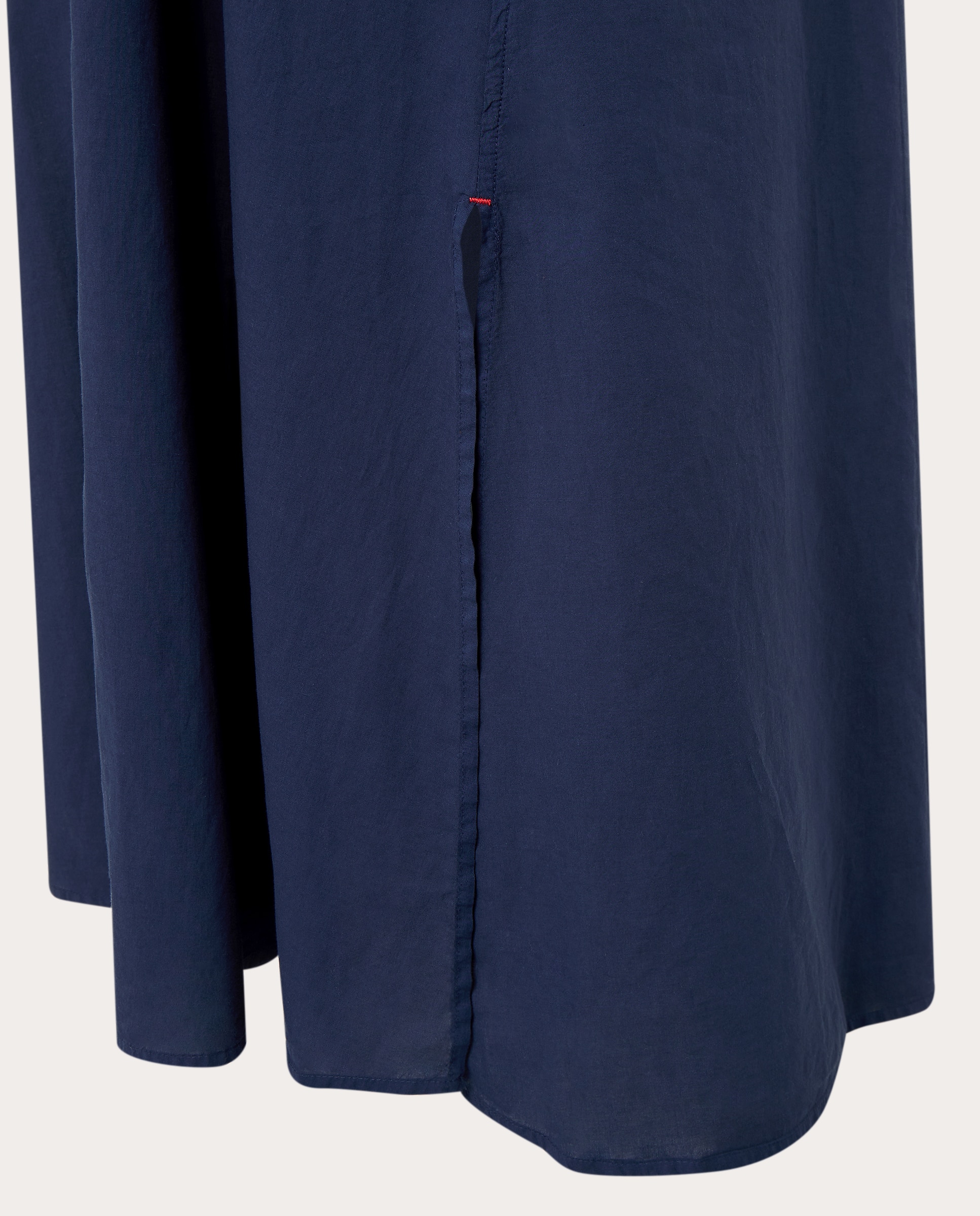 Vestido de Algodão Boden Azul-escuro-5