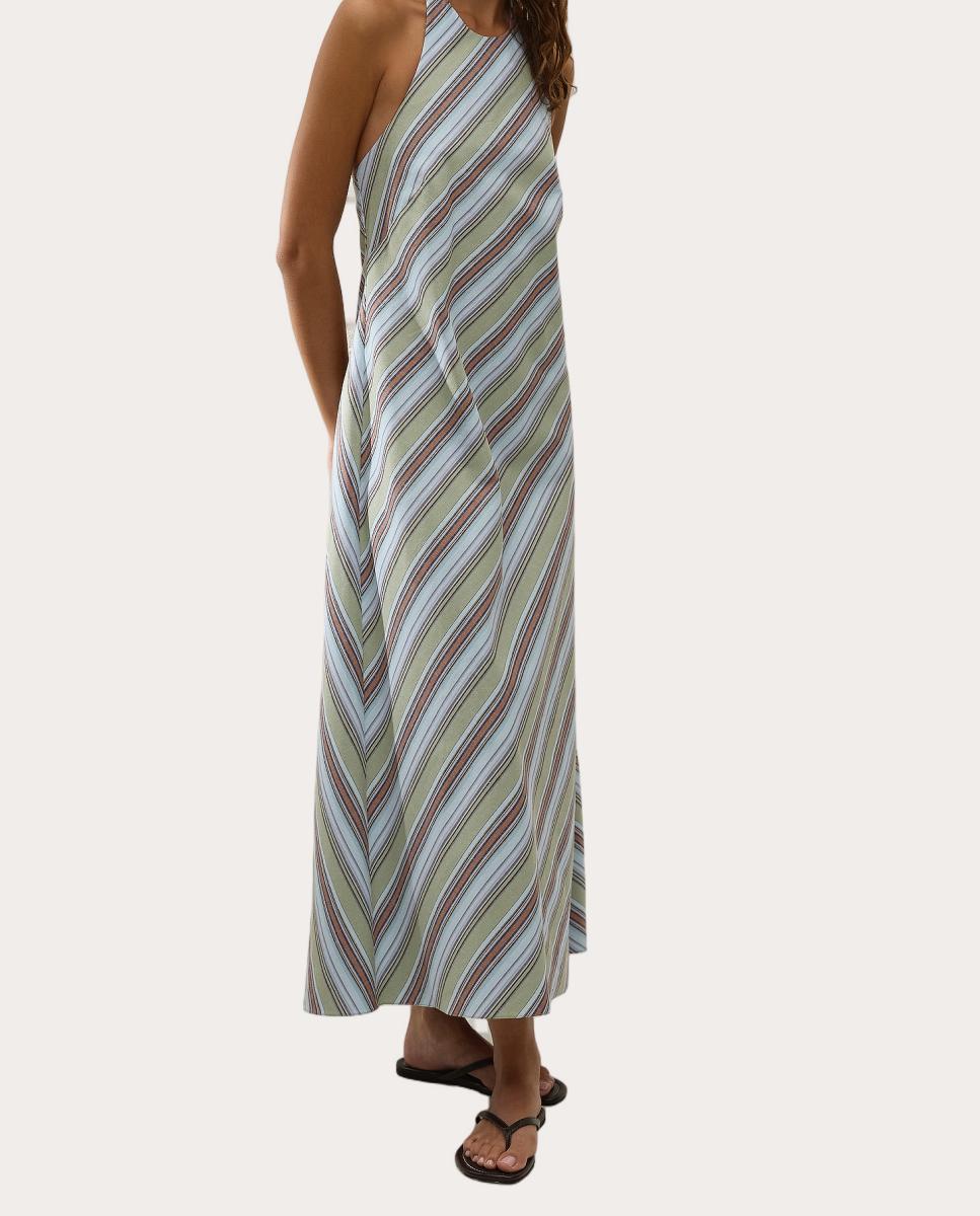 Vestido Comprido Jone Multicolor-3