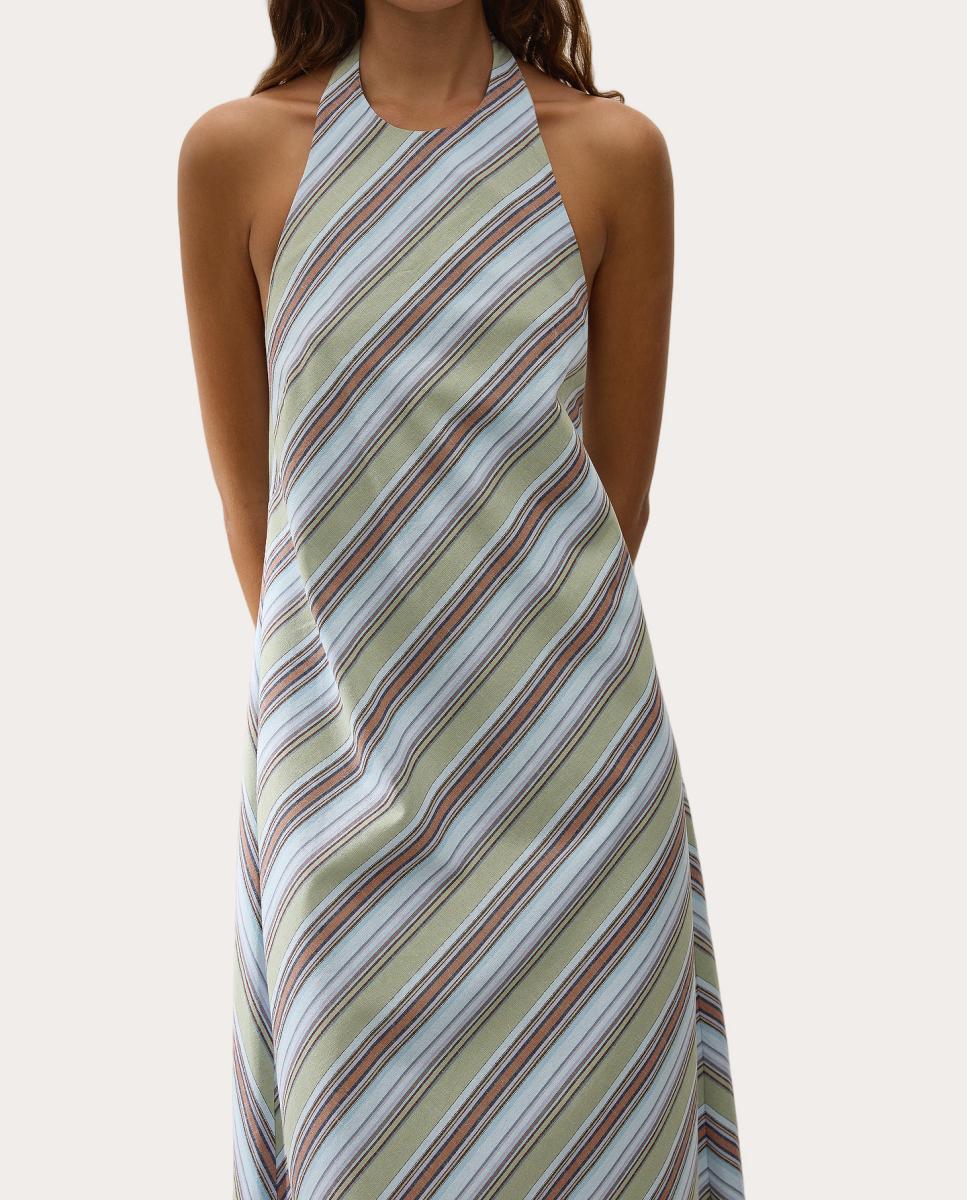 Vestido Comprido Jone Multicolor-4