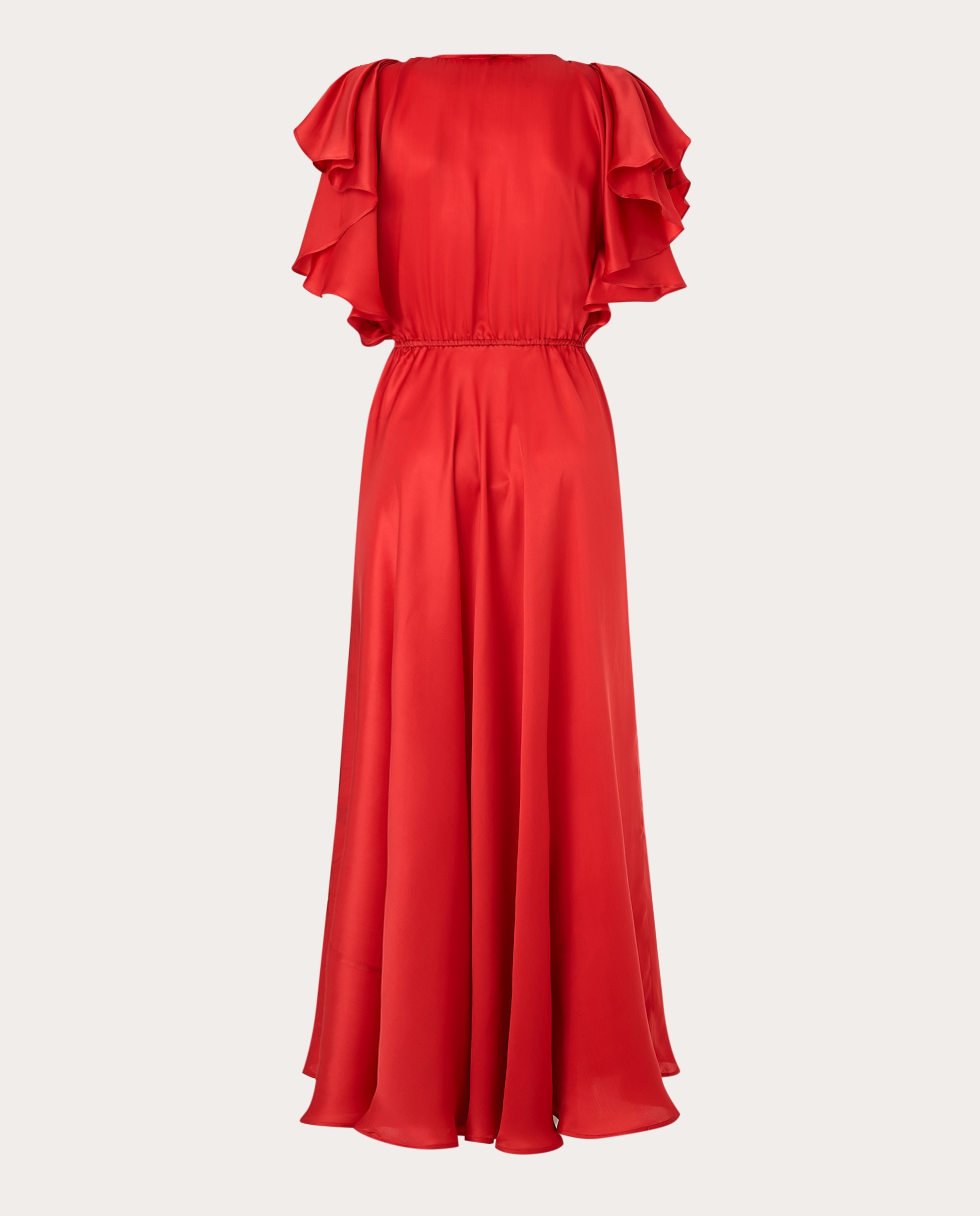 Vestido Comprido Cascais Vermelho-2