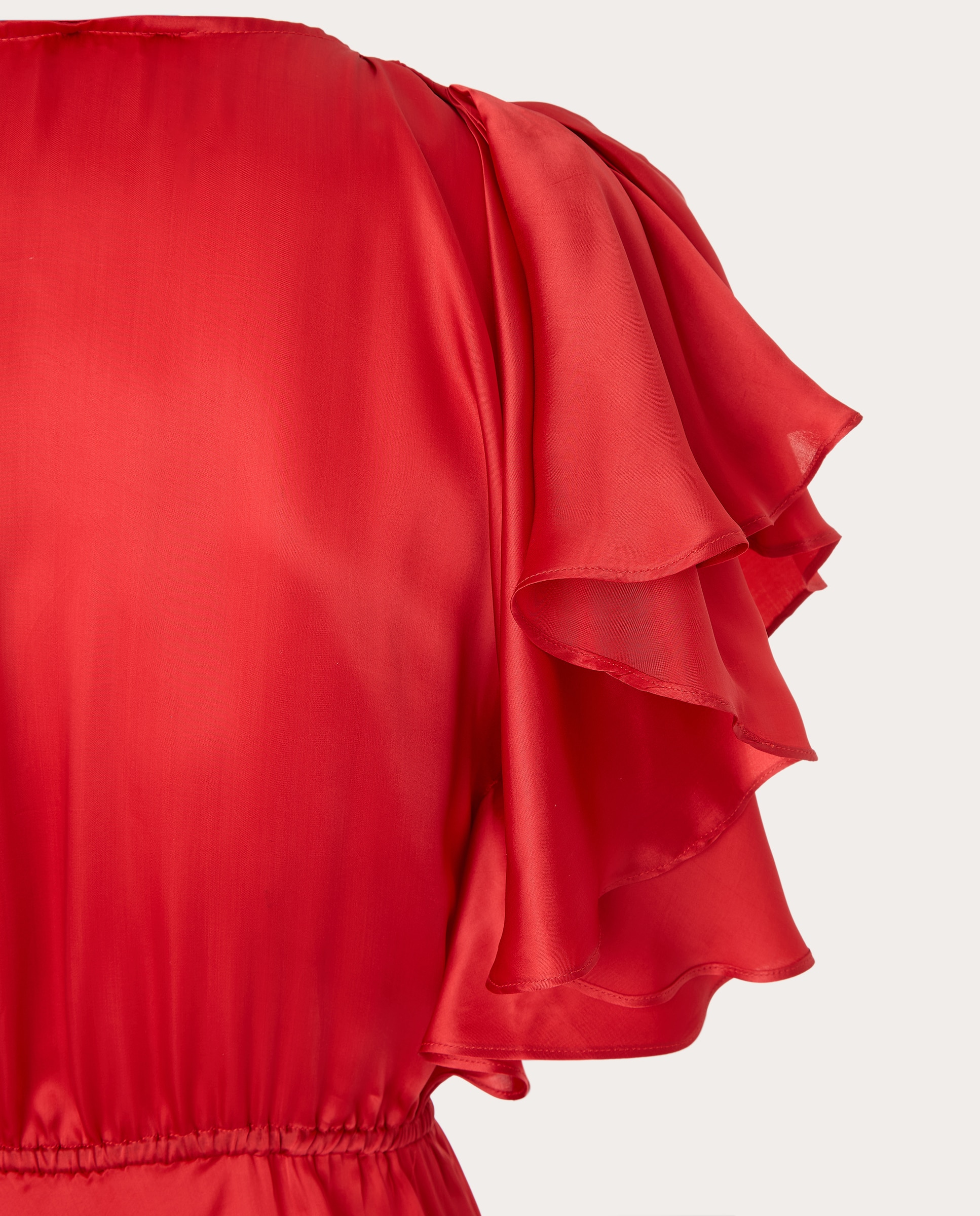 Vestido Comprido Cascais Vermelho-4