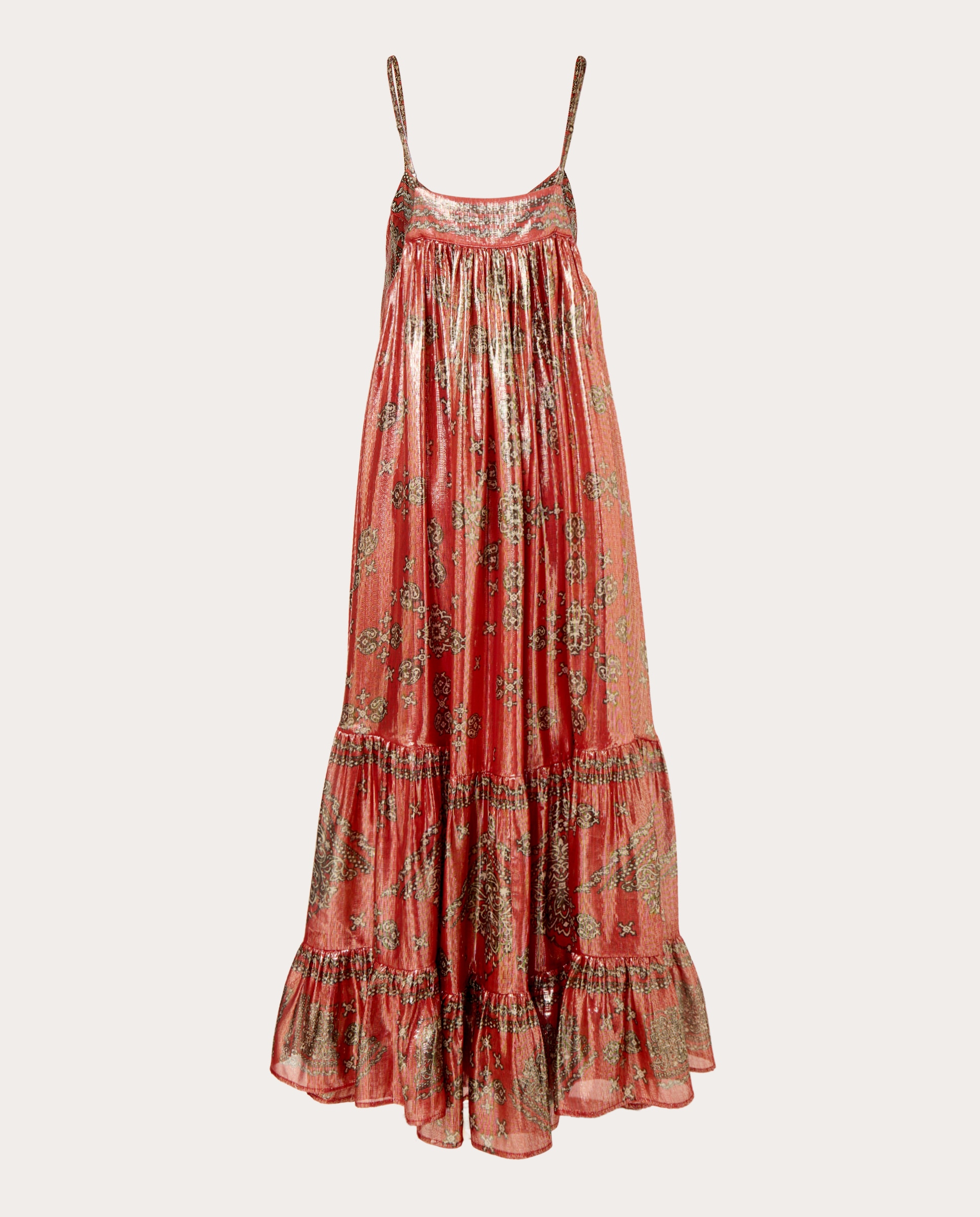 Vestido Comprido Grim Vermelho-2