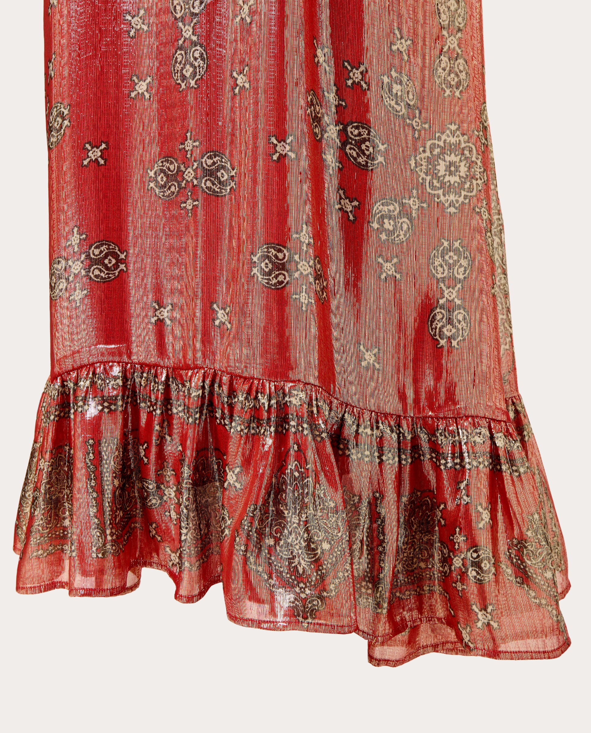 Vestido Comprido Grim Vermelho-5