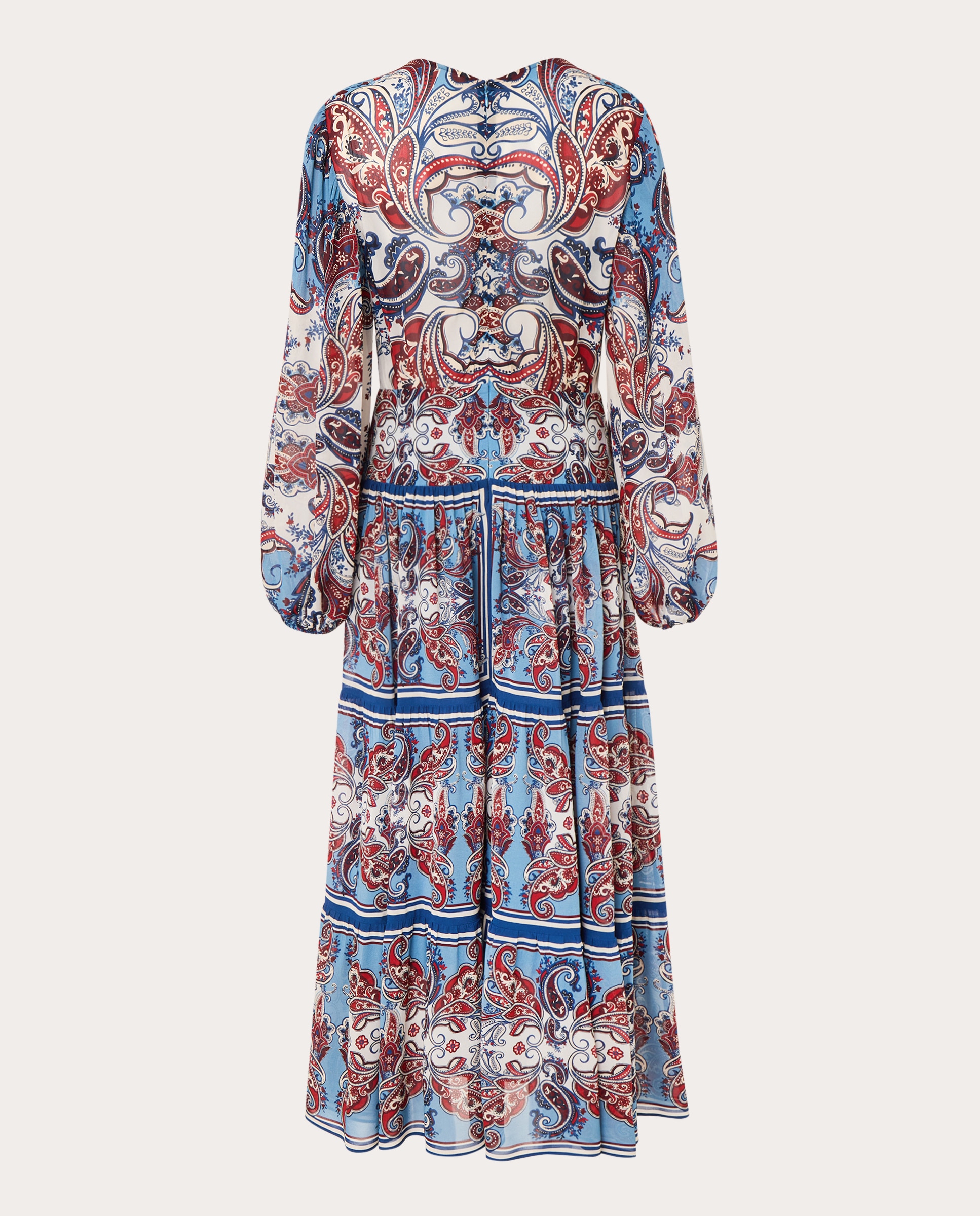 Vestido midi Multicolor-2