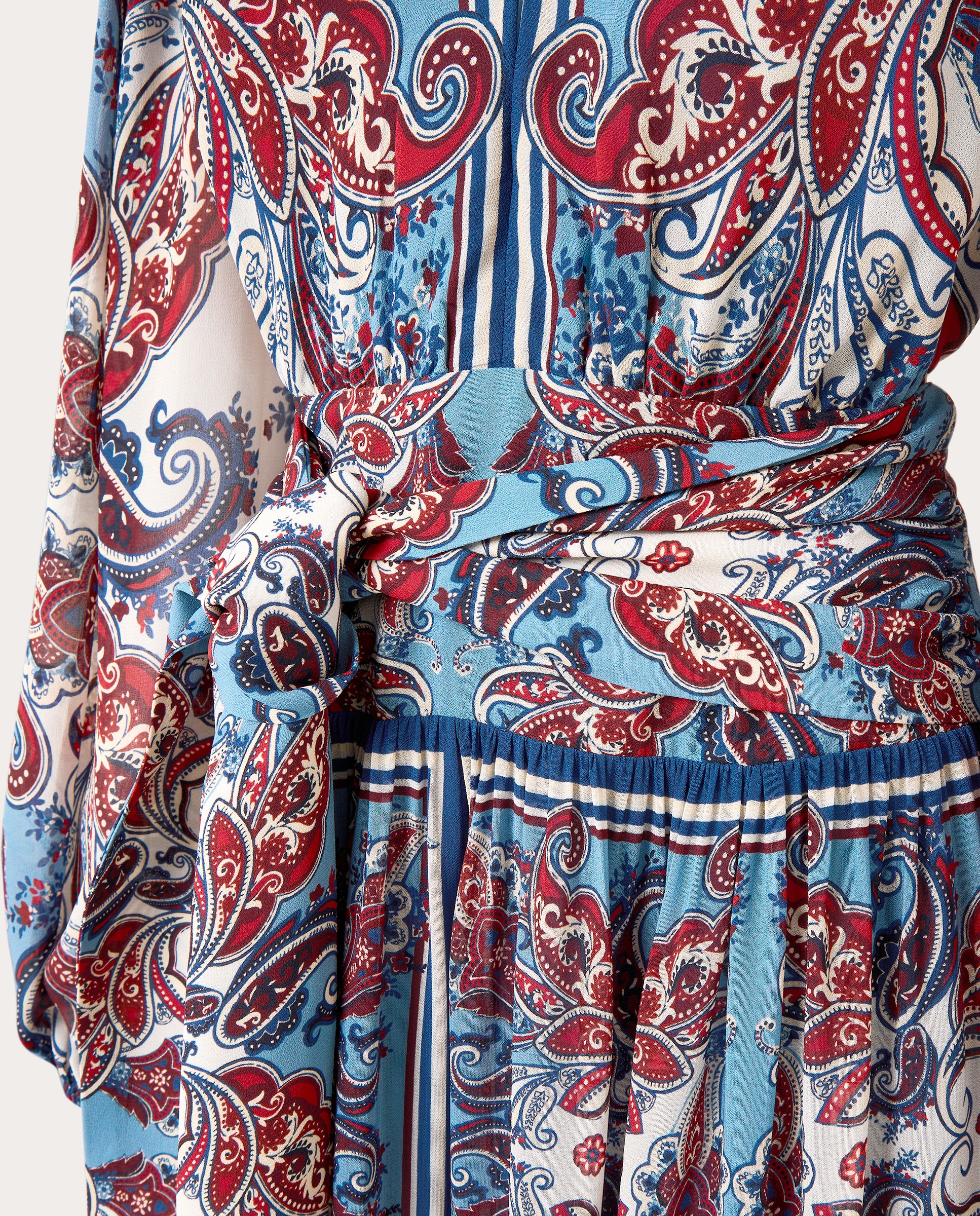 Vestido midi Multicolor-3