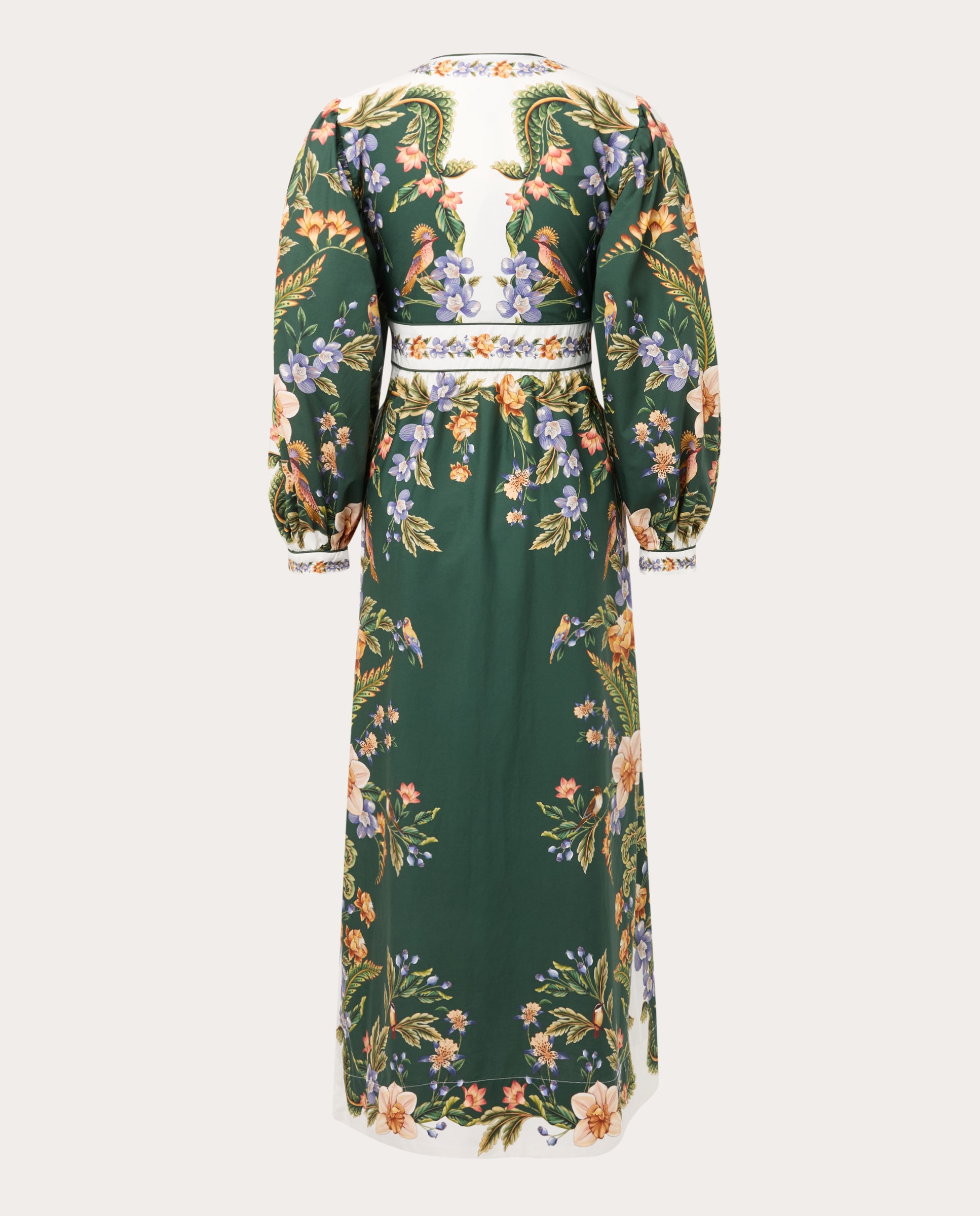 Vestido comprido Verde-2