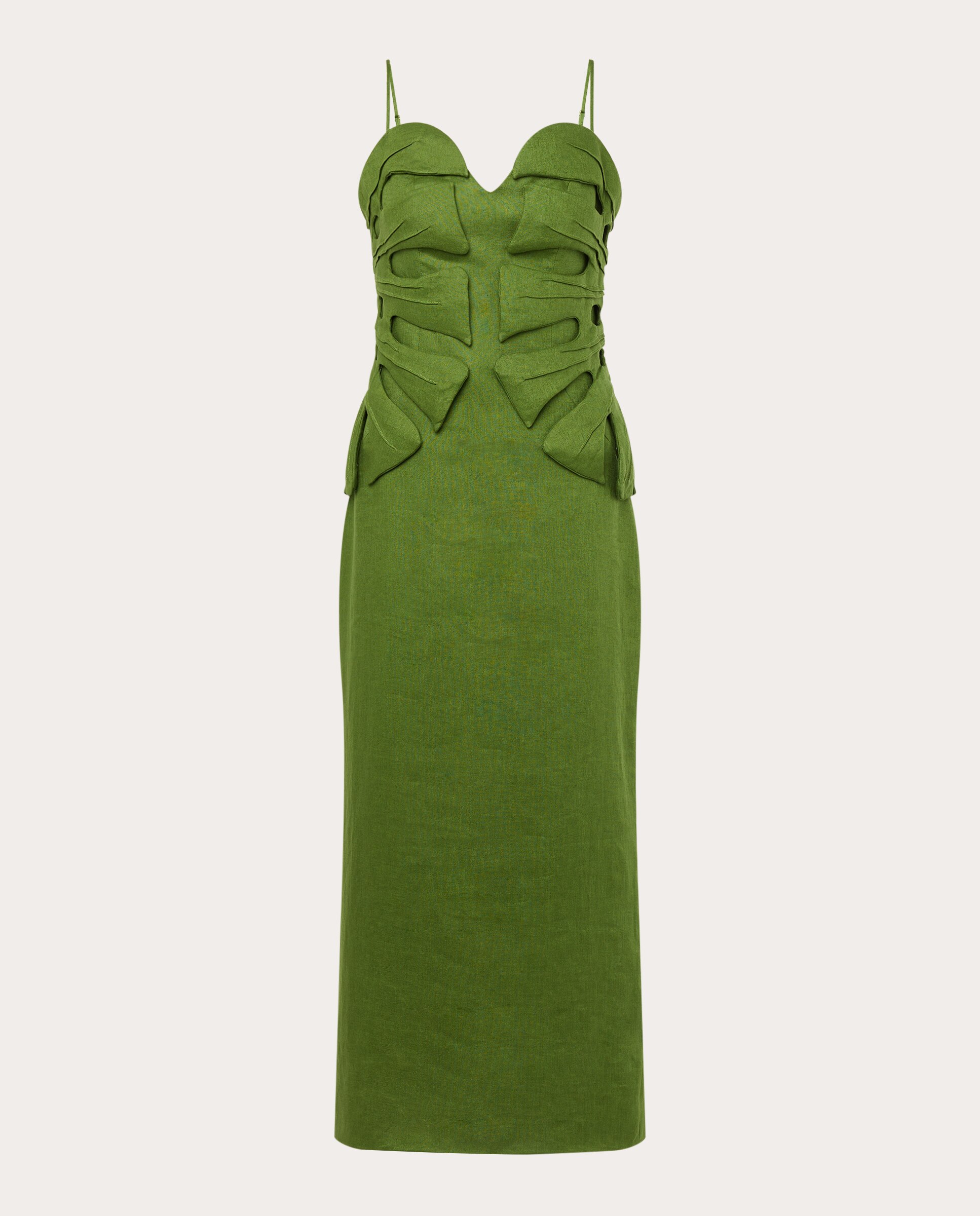Imagem 0 de Vestido comprido de algodão