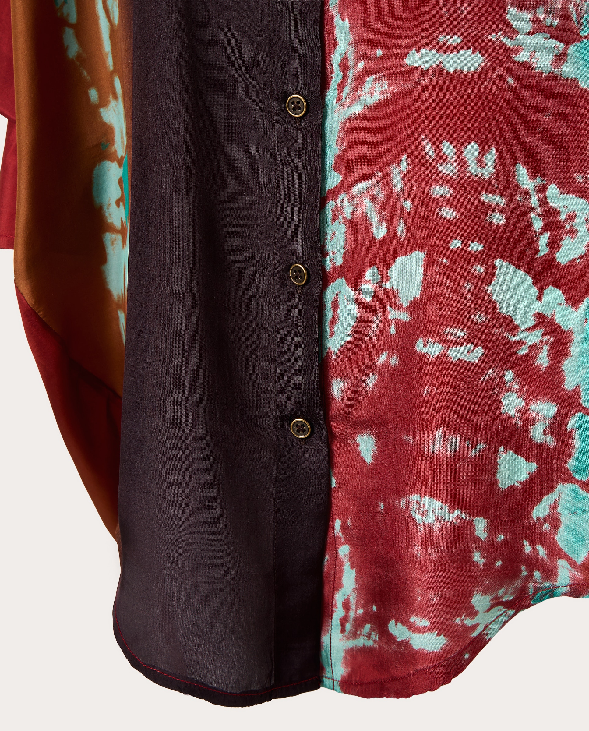 Imagen 5 de Camisa de seda Plis - Multicolor Multicolor