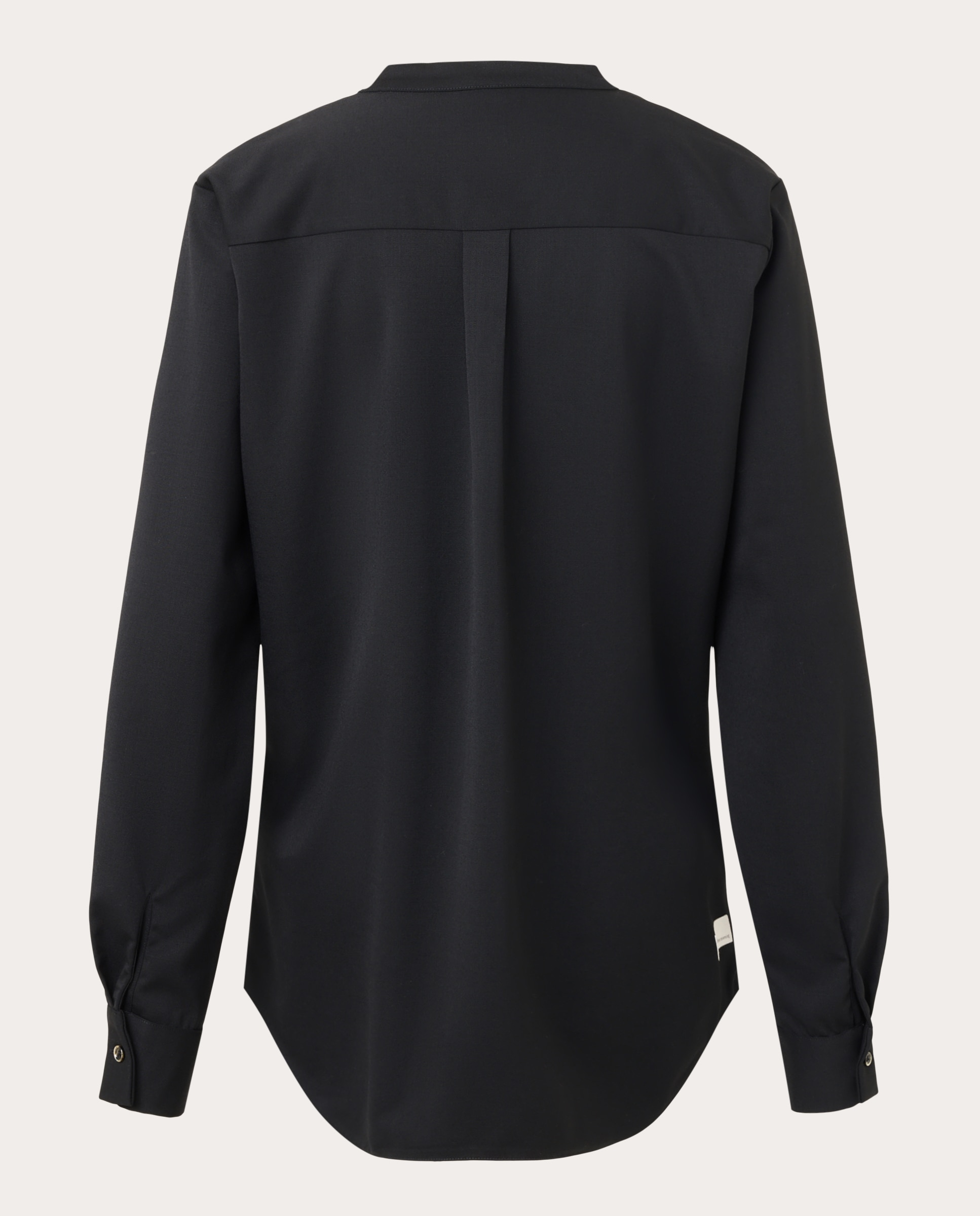Imagen 2 de Blusa de cuello mao - Negro Negro