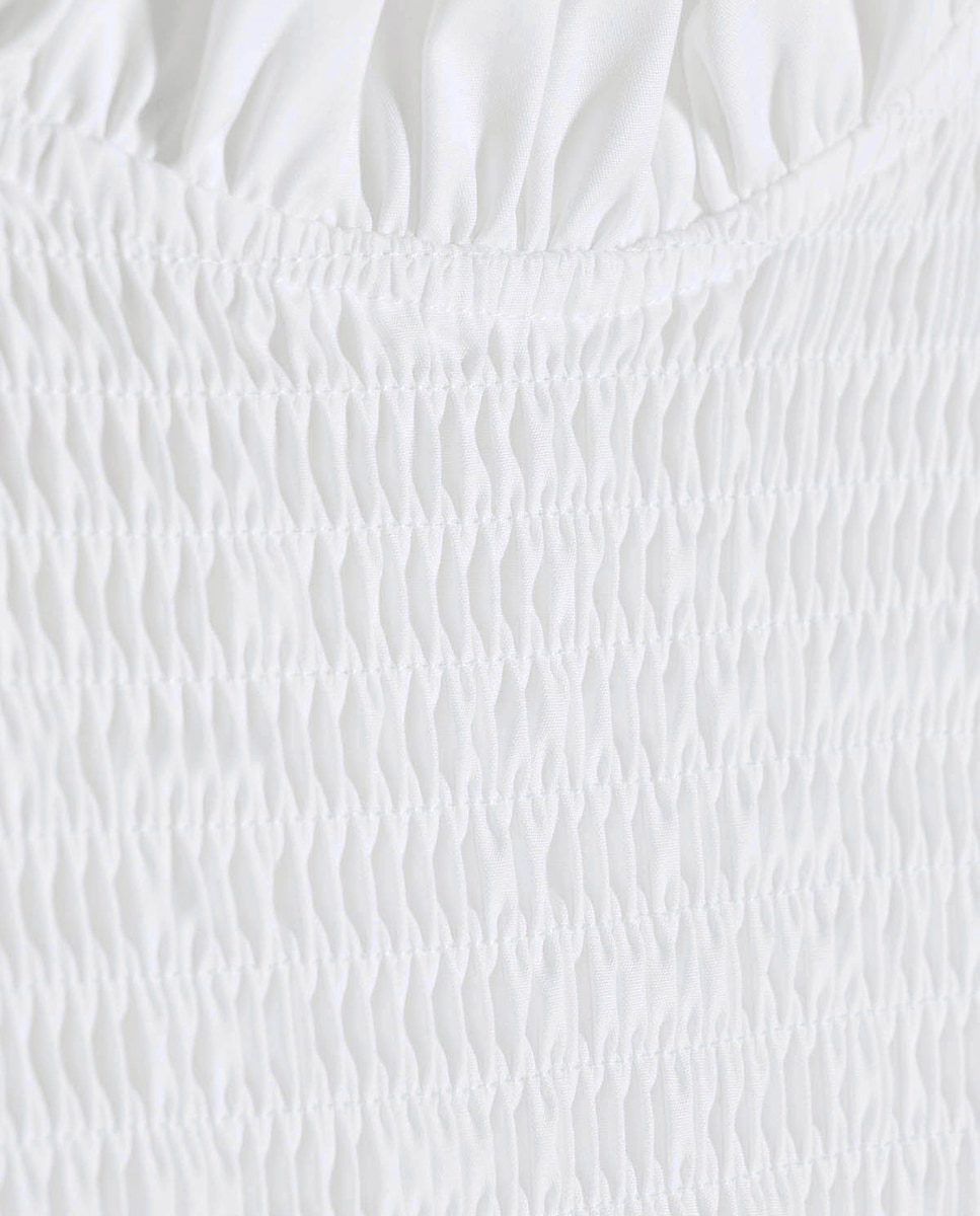 Camisa Aleria de Algodão Branco-4