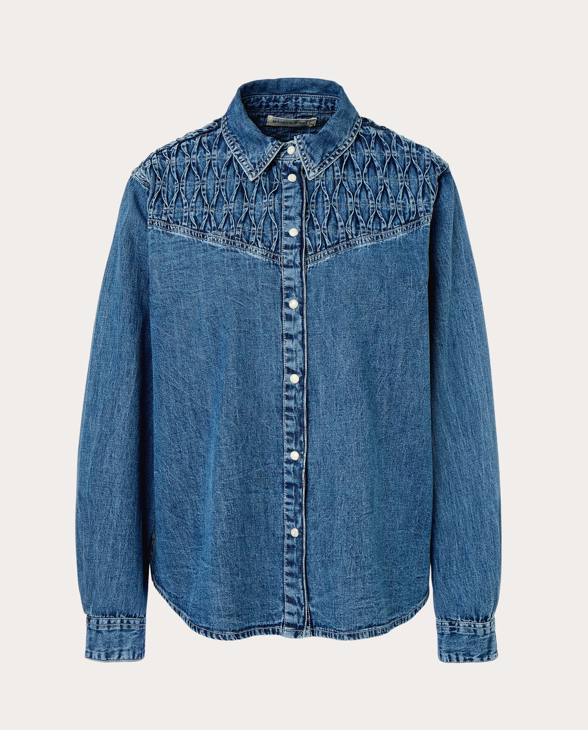 Imagen 0 de Camisa denim Kumud Azul