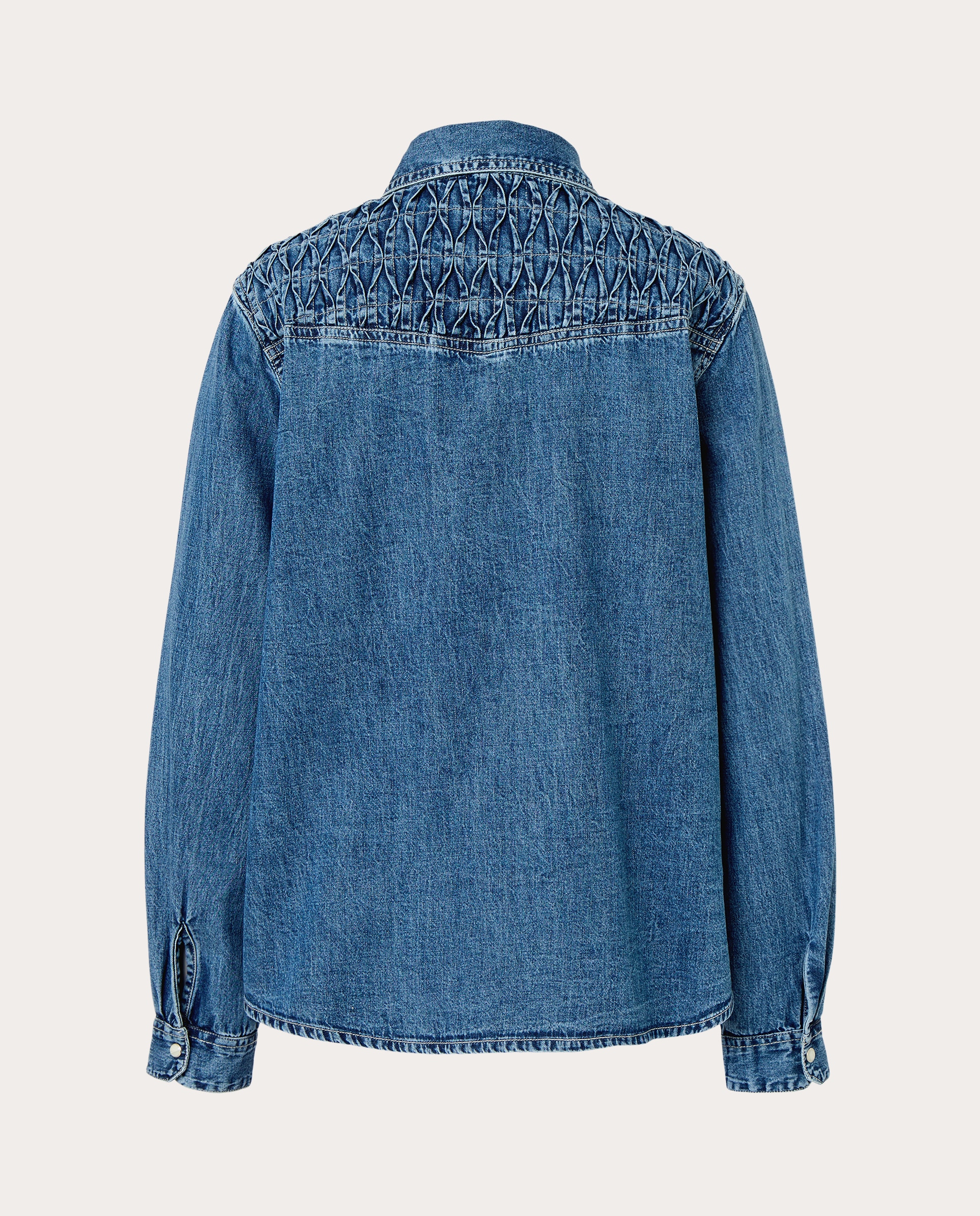 Camisa denim Kumud - Azul Azul-2
