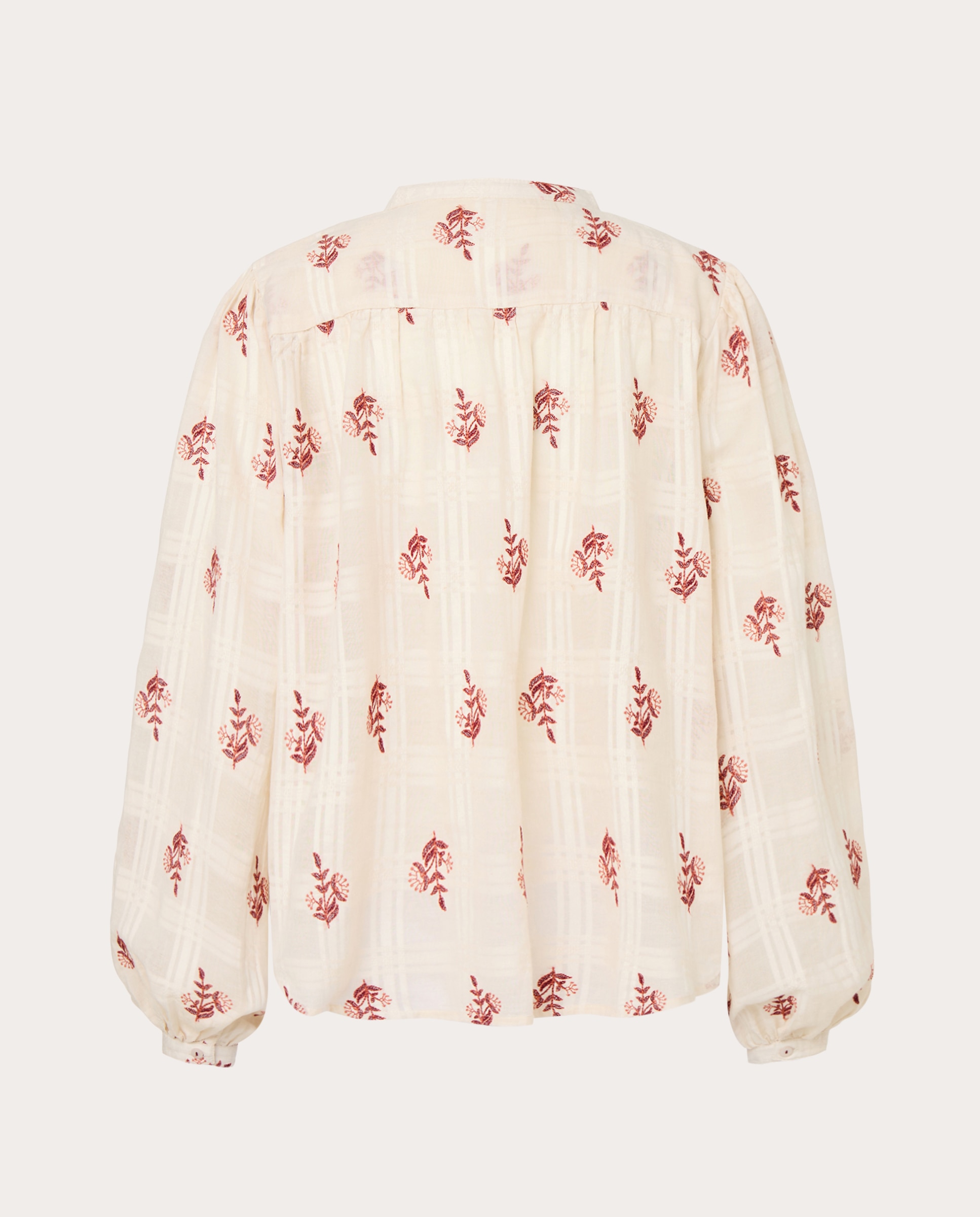 Blusa Birdie floral - Blanco Blanco-2