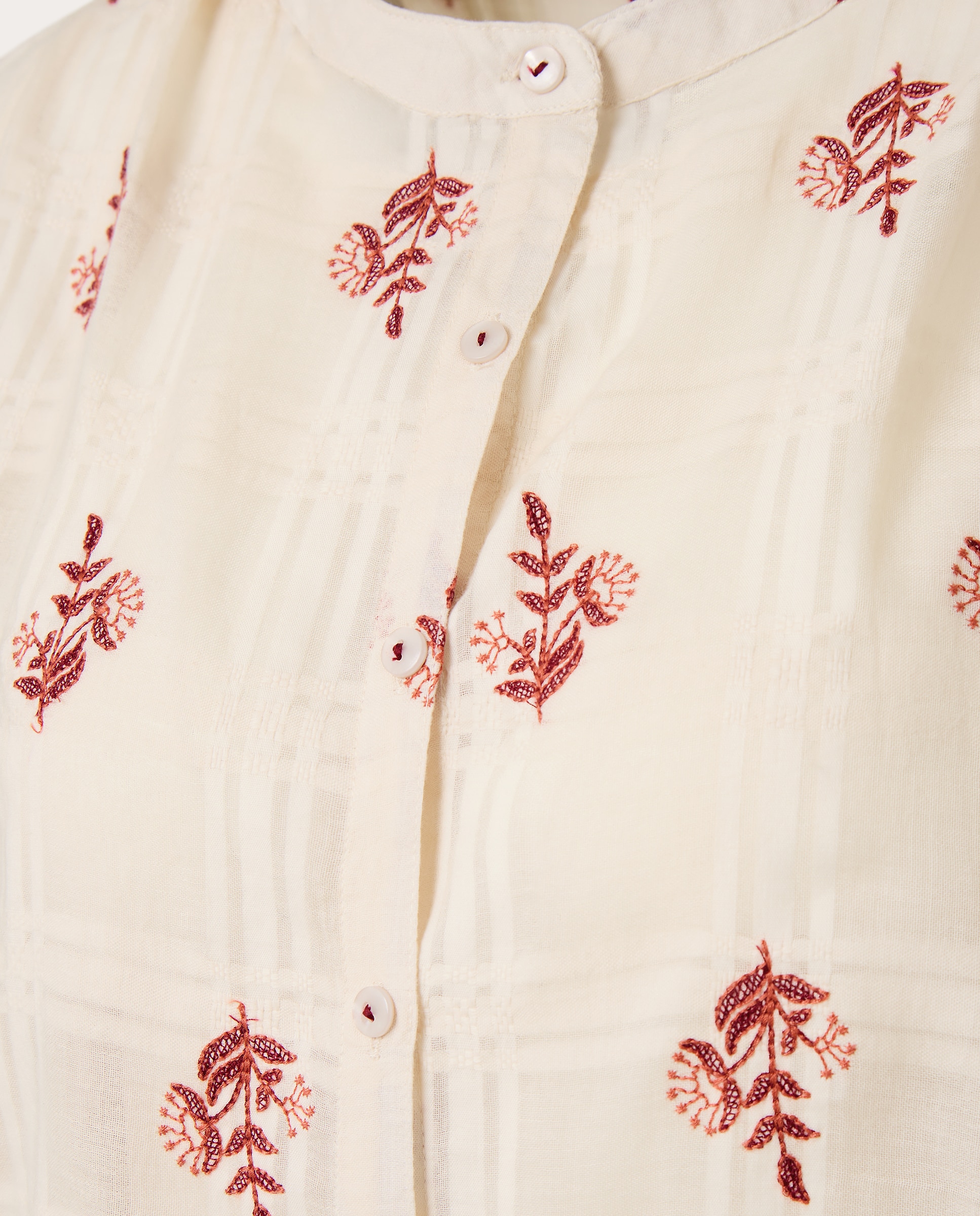Blusa Birdie floral - Blanco Blanco-3