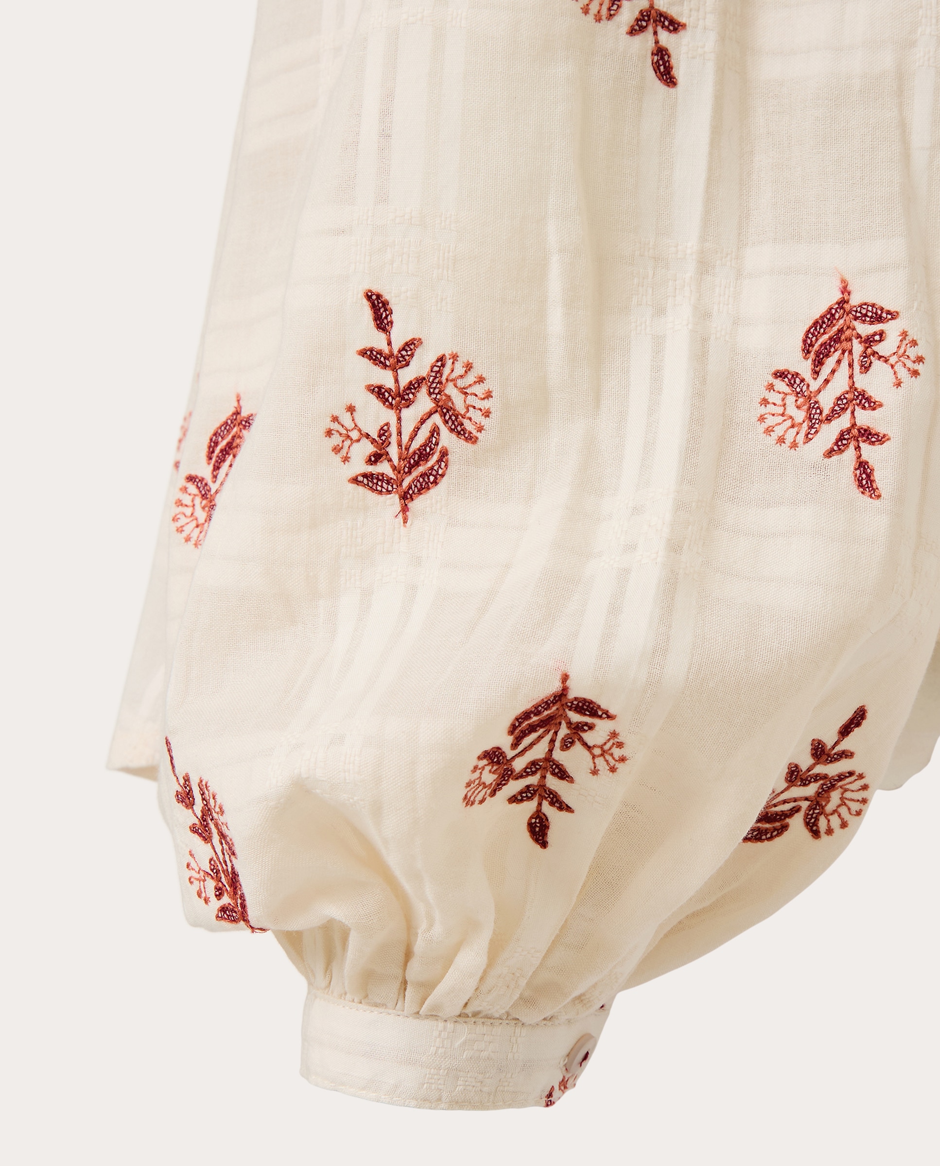 Blusa Birdie floral - Blanco Blanco-4