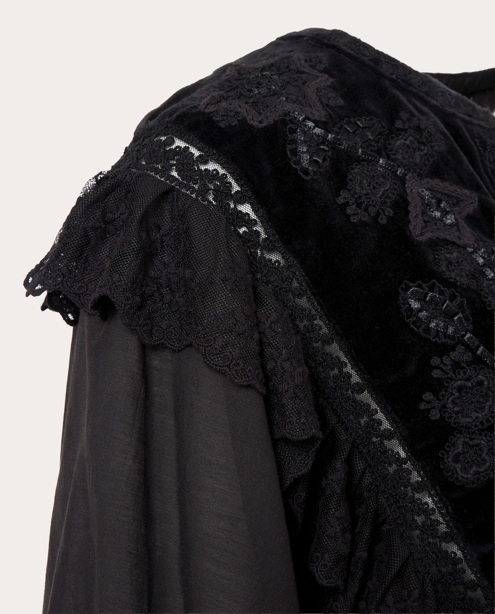 Imagen 4 de Blusa Diann de algodón bordada - Negro Negro
