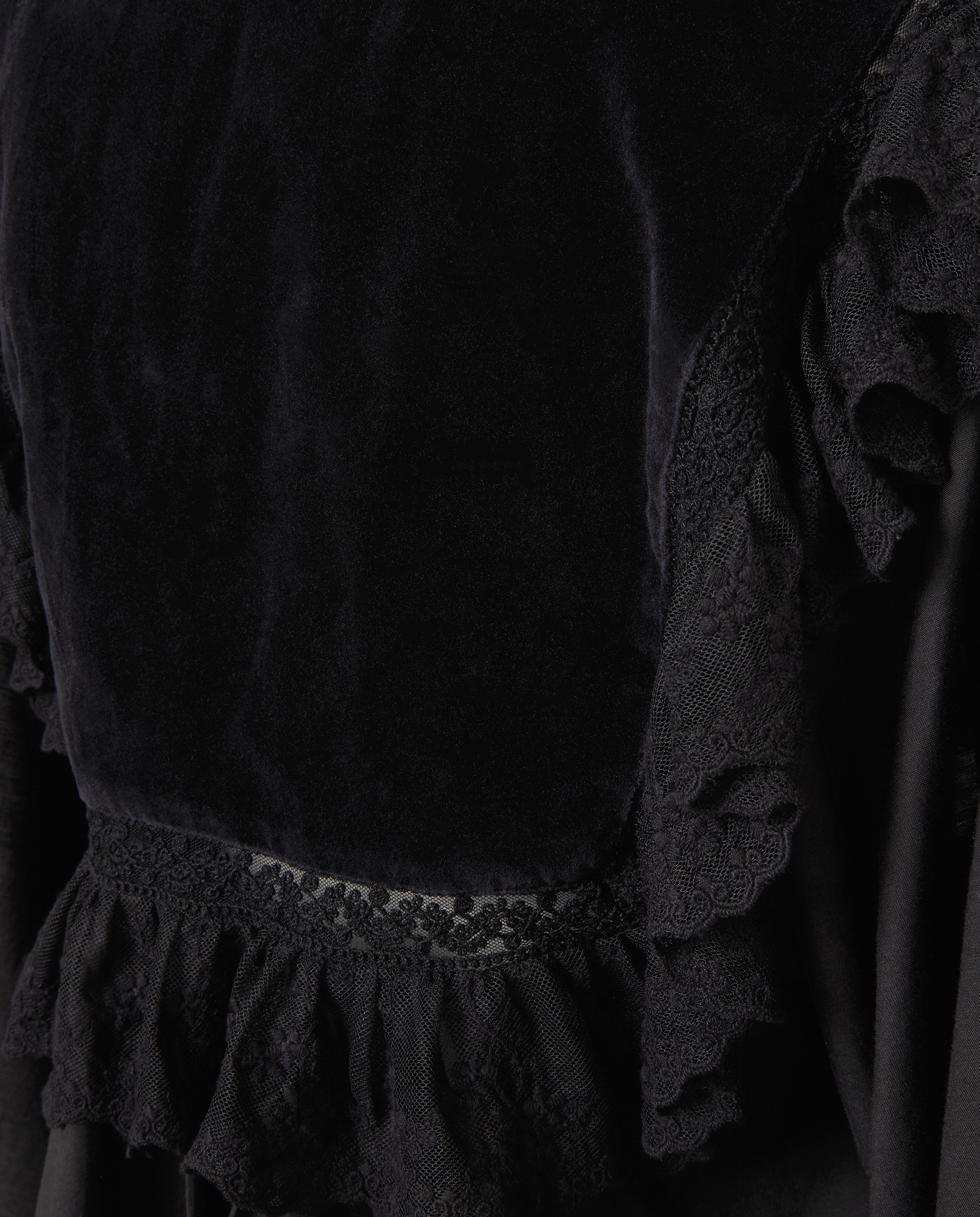 Imagen 5 de Blusa Diann de algodón bordada - Negro Negro