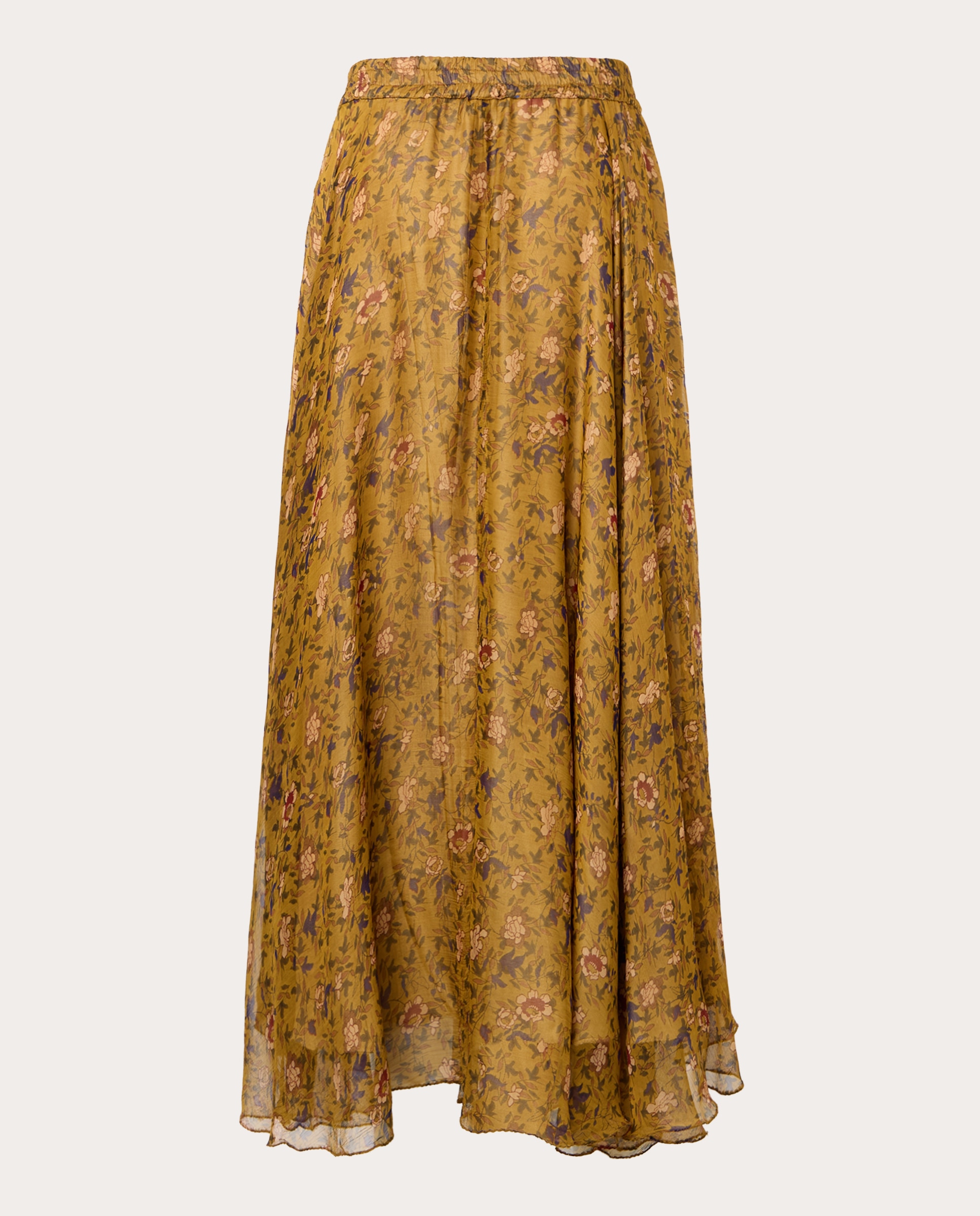Imagen 2 de Falda larga Amber estampada - Amarillo Amarillo