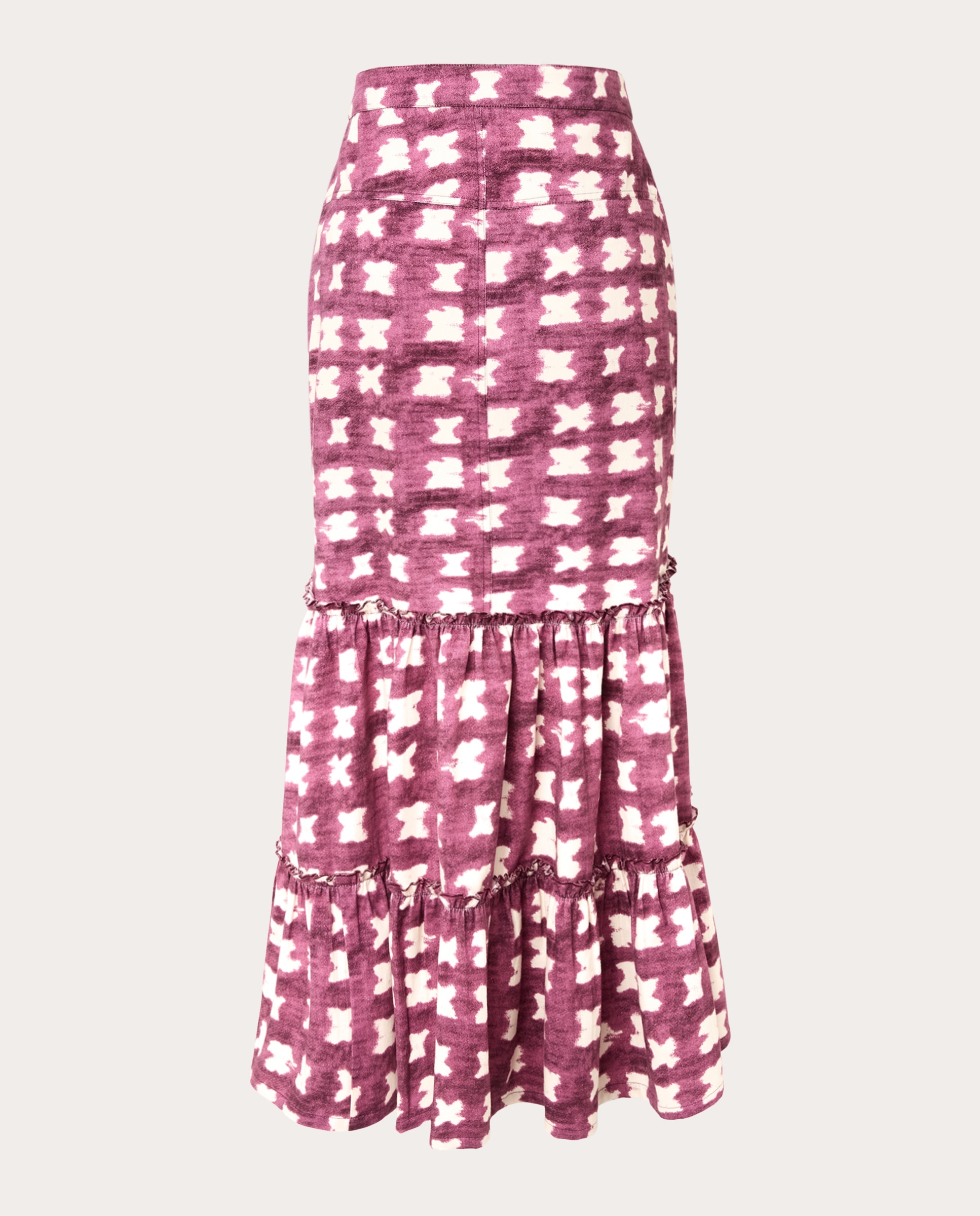 Falda larga Camila - Rosa Rosa-2