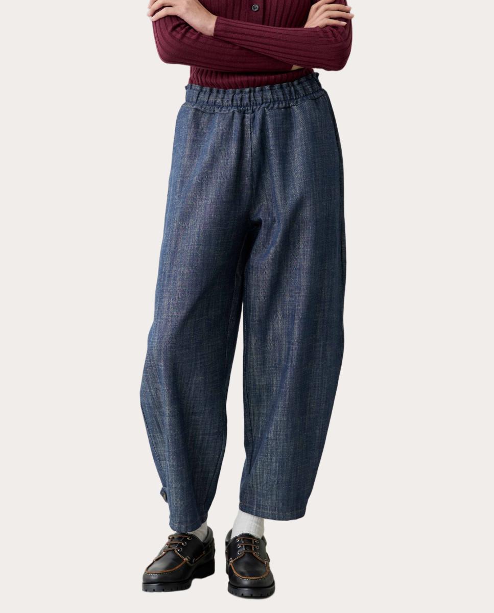 Imagen 0 de Pantalón balloon Luna denim Azul