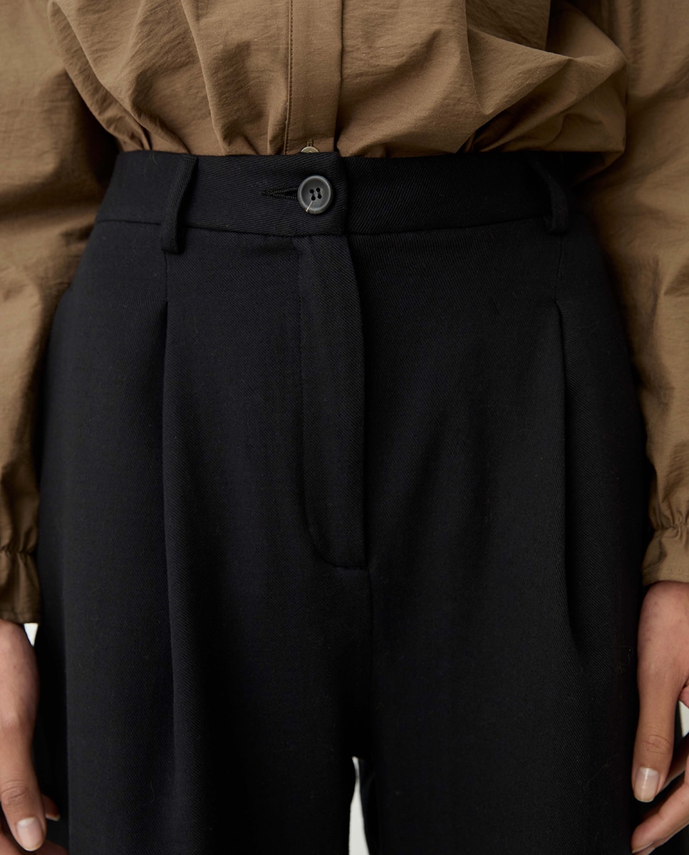 Pantalón Tango de tiro alto - Negro Negro-2