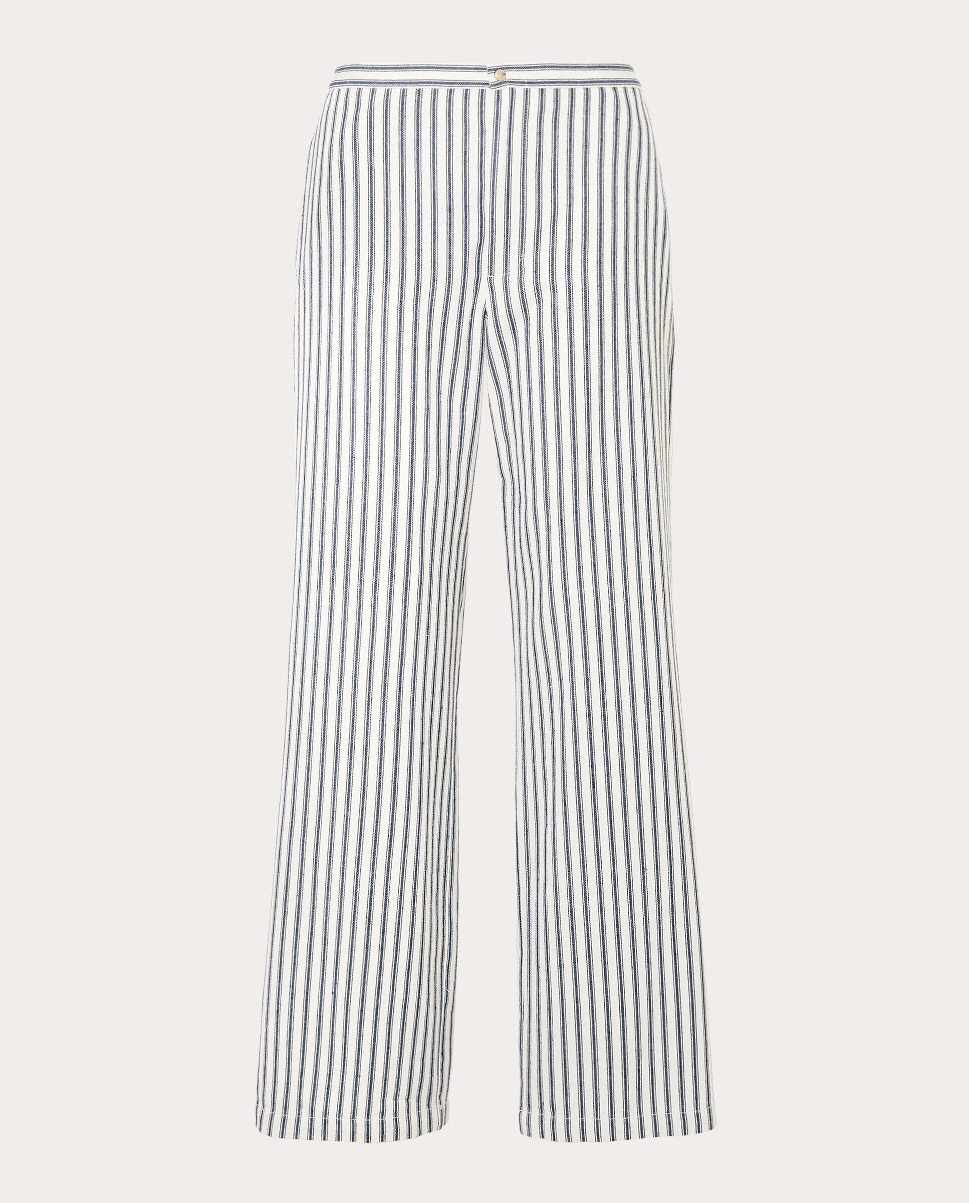 Imagen 0 de Pantalón Pascale con estampado de rayas Azul