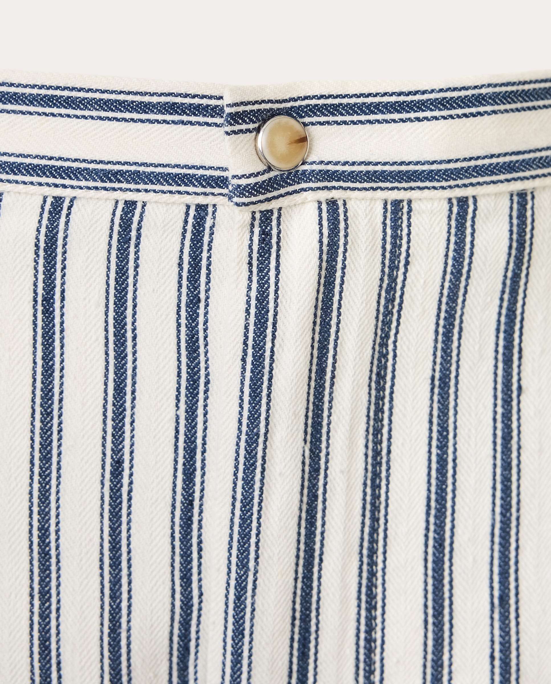 Pantalón Pascale con estampado de rayas - Azul Azul-4